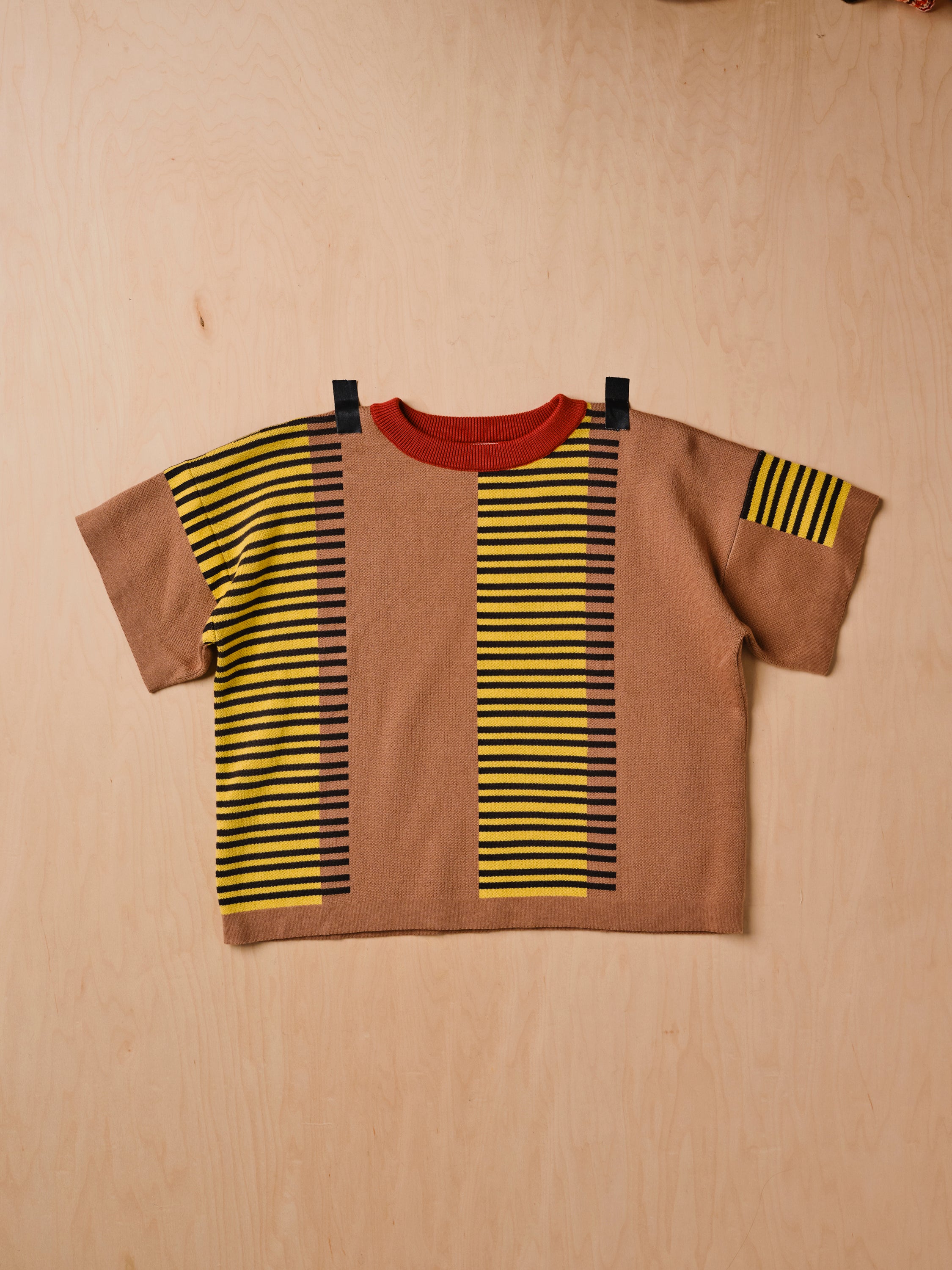Benita Sweater Tee - Ochre
