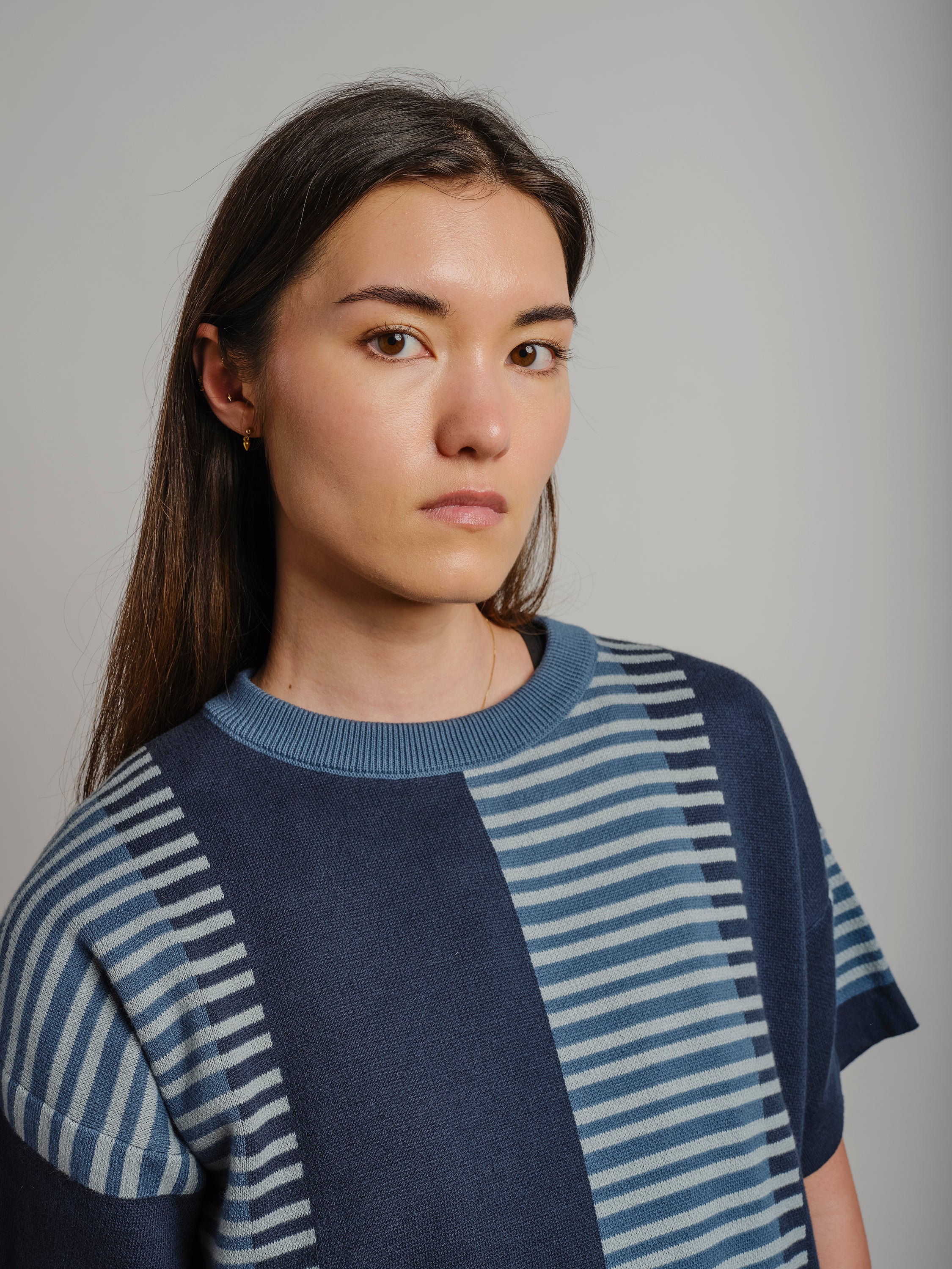 Benita Sweater Tee - Ultramarine