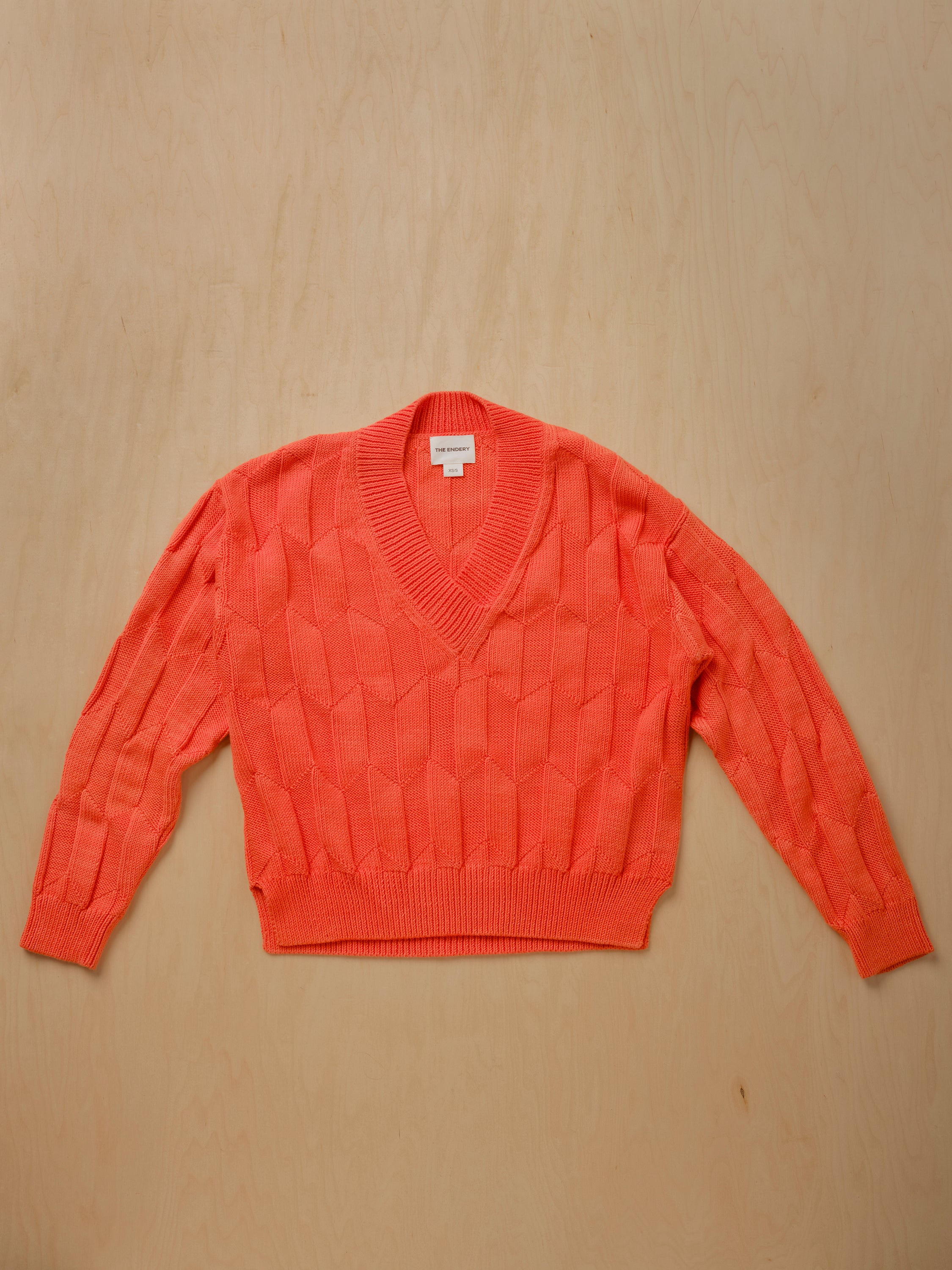 Lilly Chevron V-Neck Sweater - Sundrift