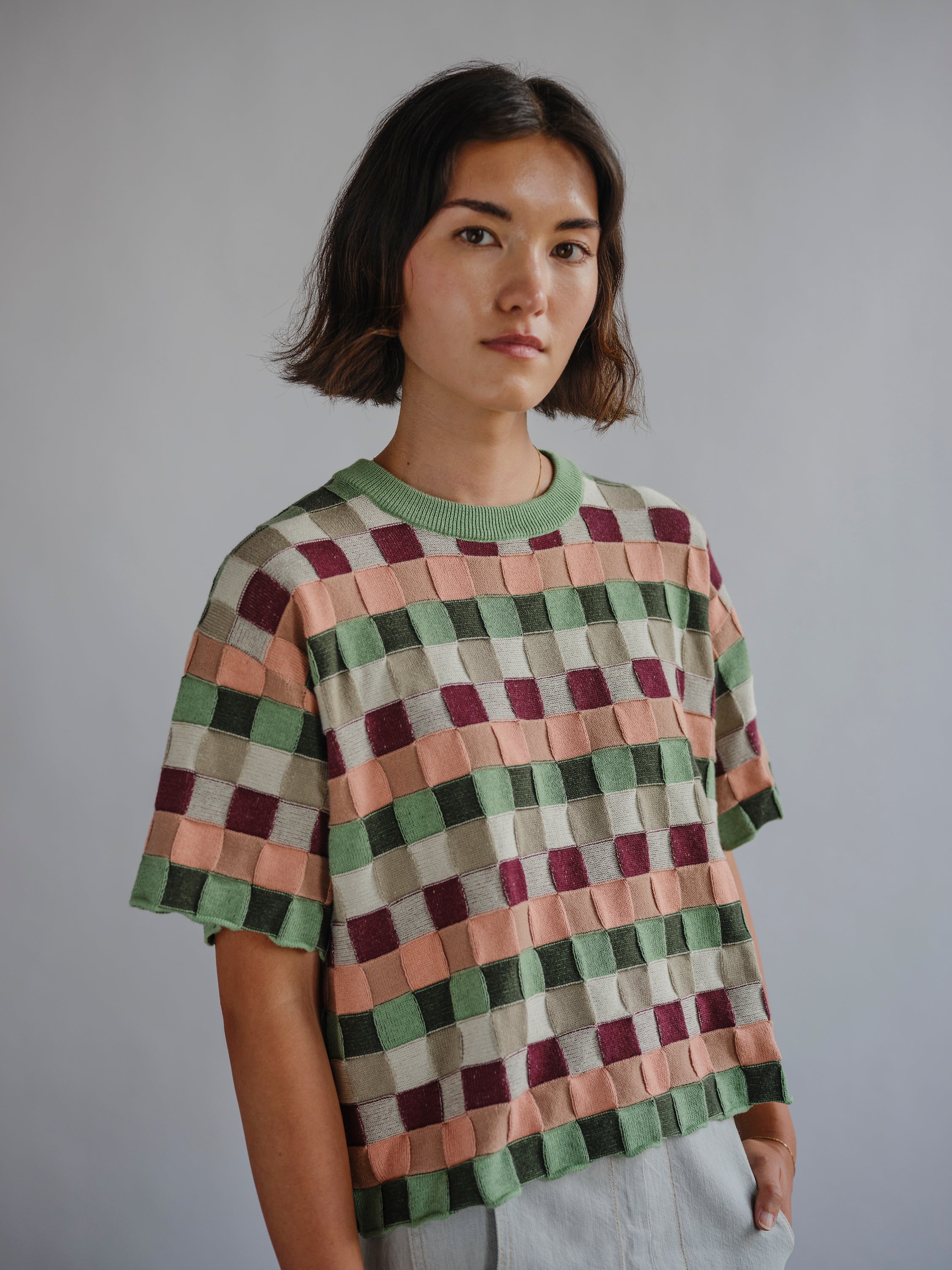 Sonia Sweater Tee - Zephyr