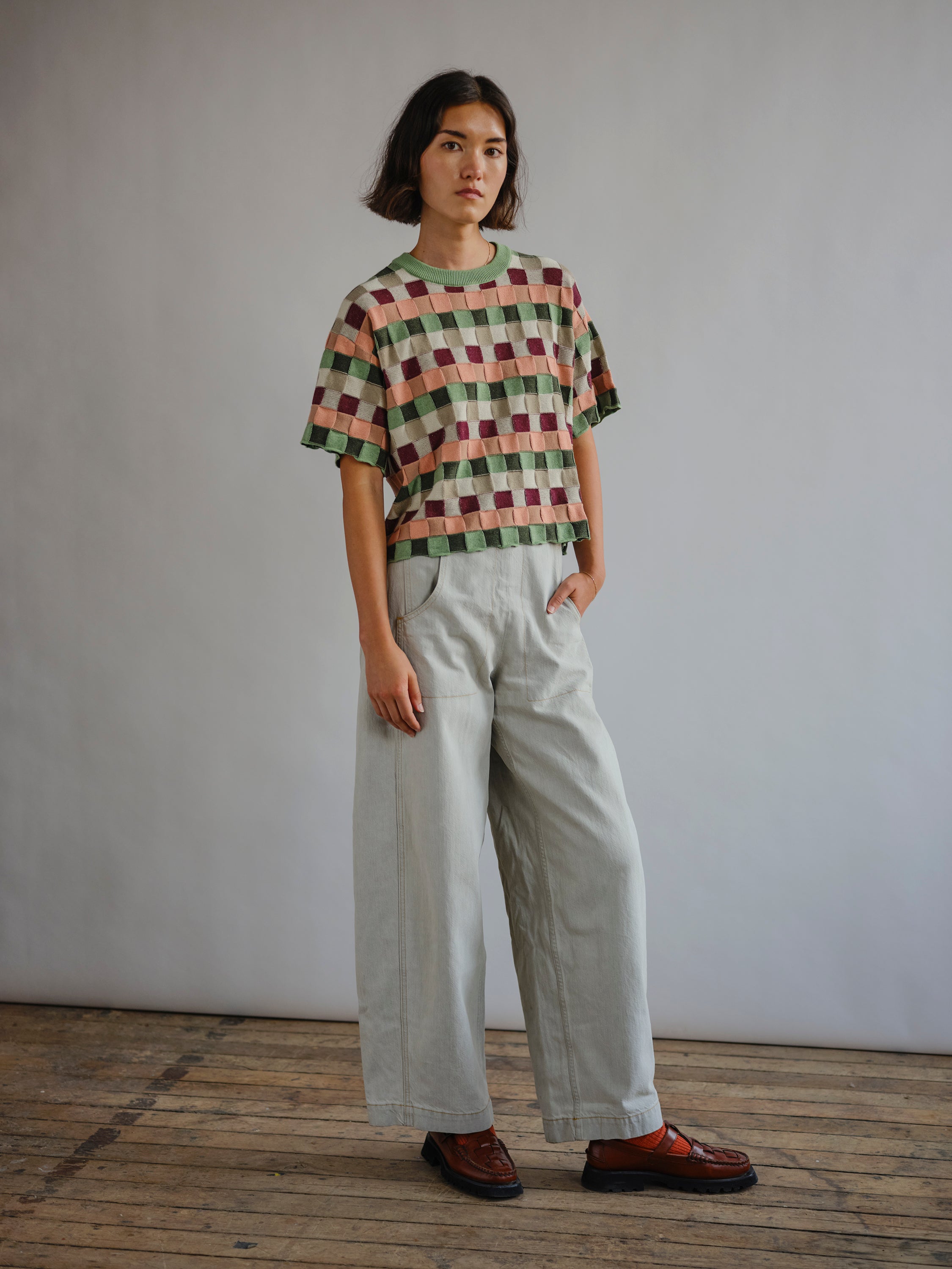 Sonia Sweater Tee - Zephyr