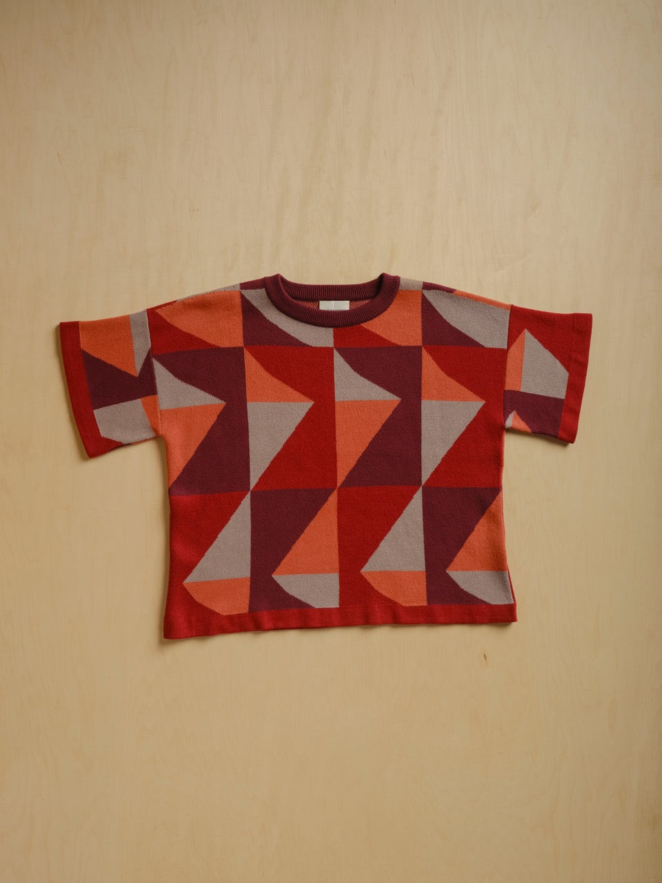 Calder Sweater Tee - Redwood