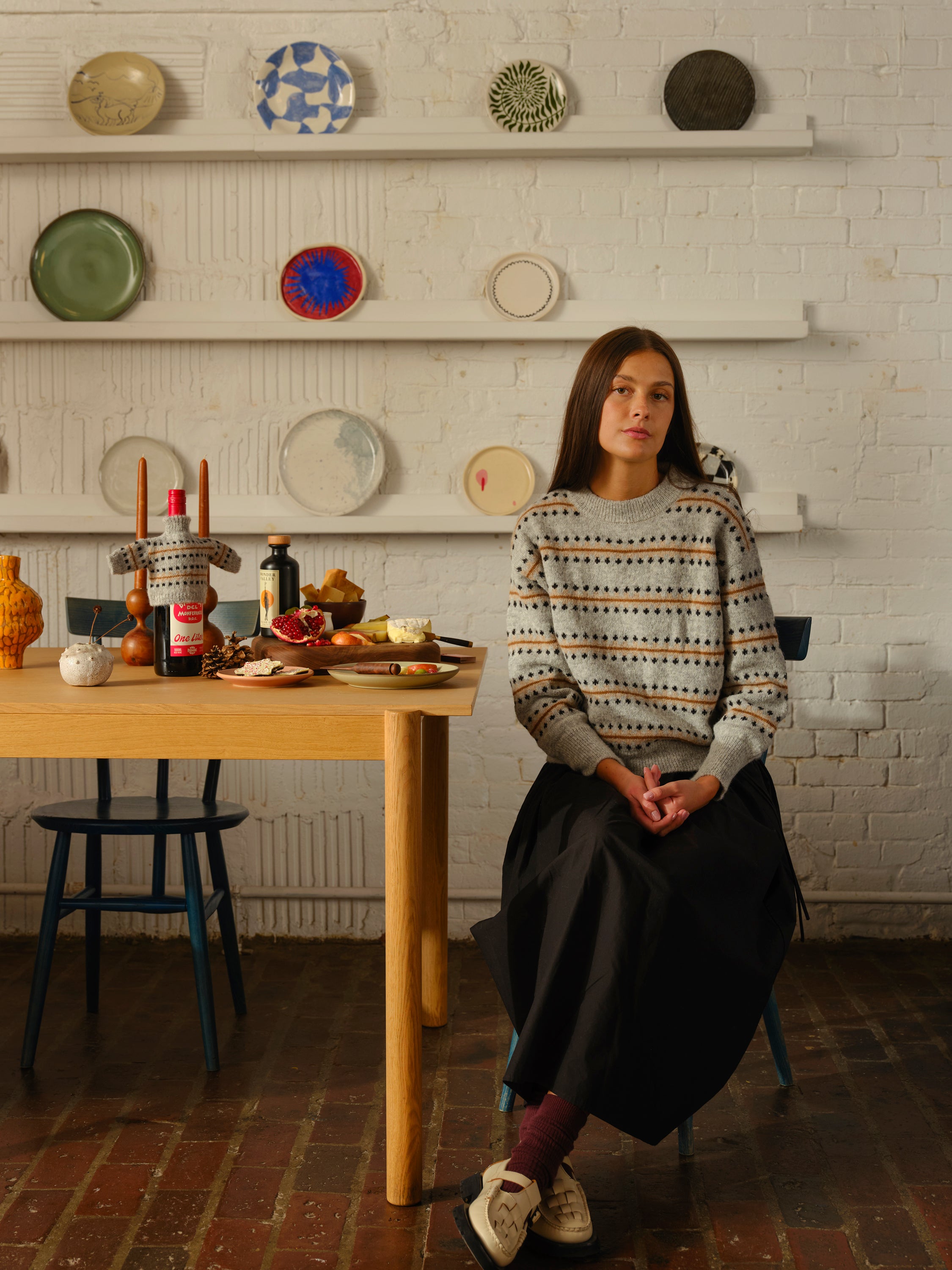 The Verita Fairisle Bottle Sweater