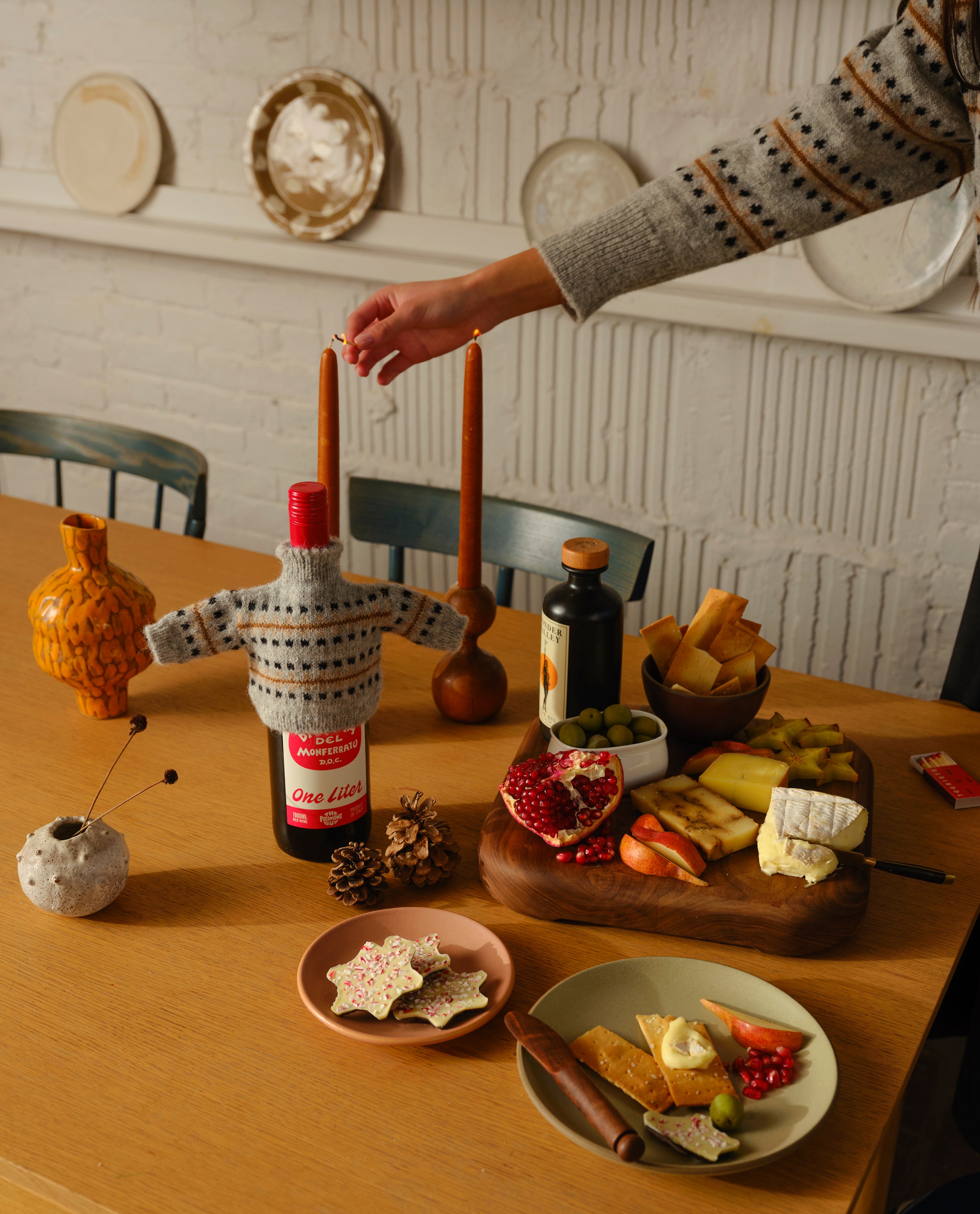 wine-bottle-knit-cozy-grey-women-s-sweater-fair-isle-artisan-knit