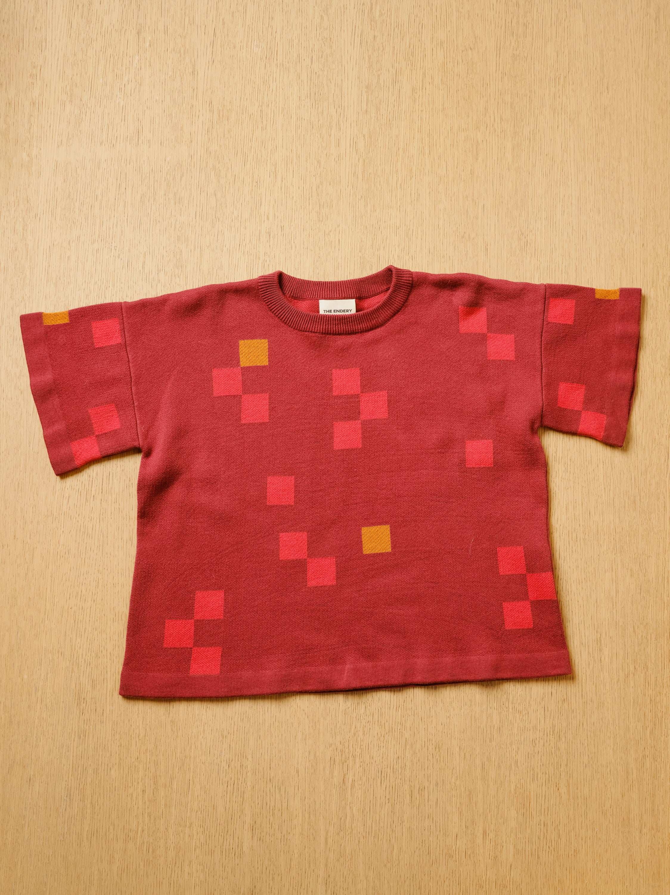 Albers Short Sleeve Sweater Tee - Topaz
