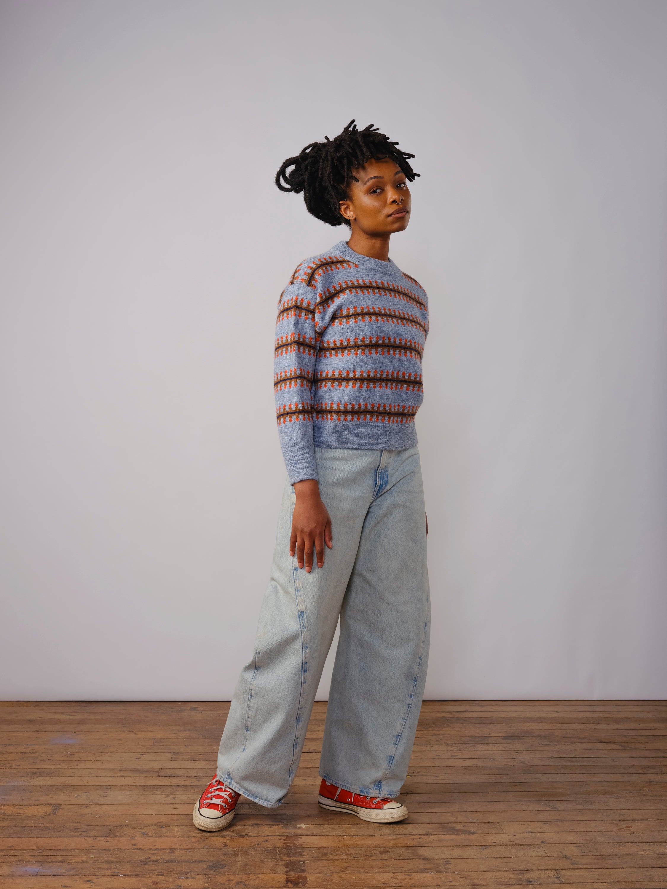 Vera Fairisle Sweater - Jasper