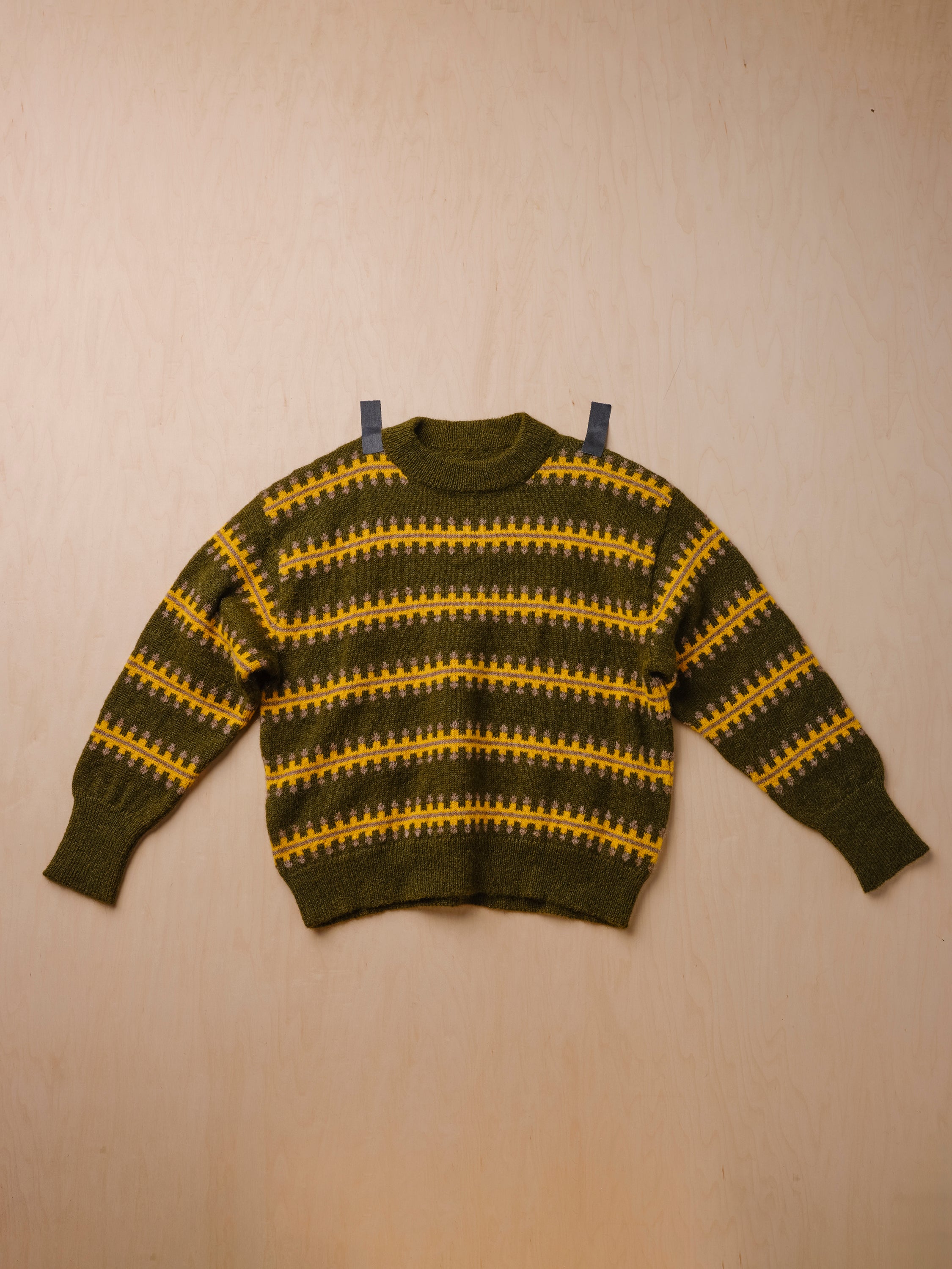 Vera Fairisle Sweater - Monstera