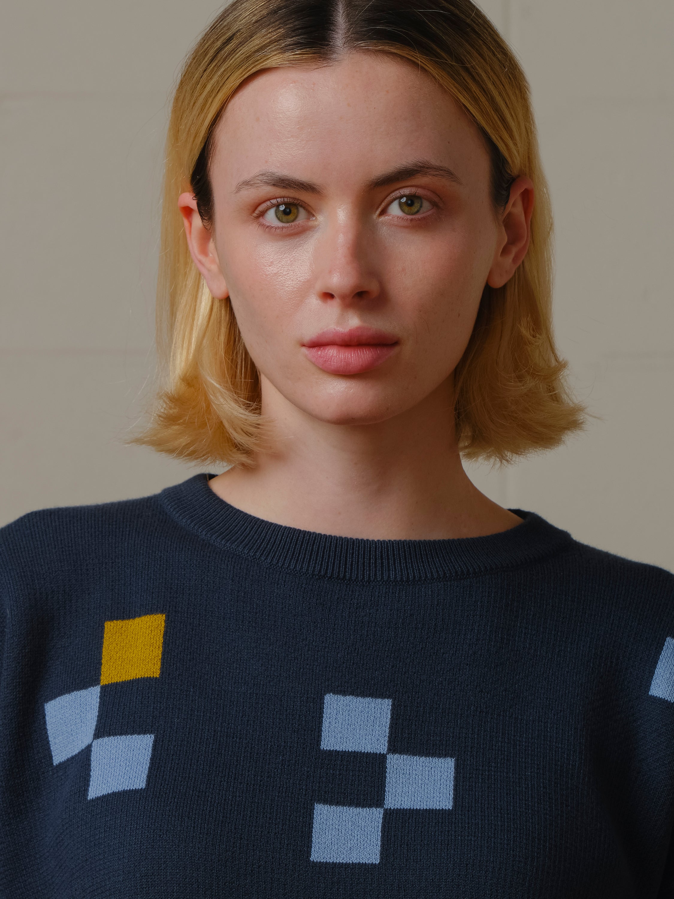 Albers Short Sleeve Sweater Tee - Cordierite