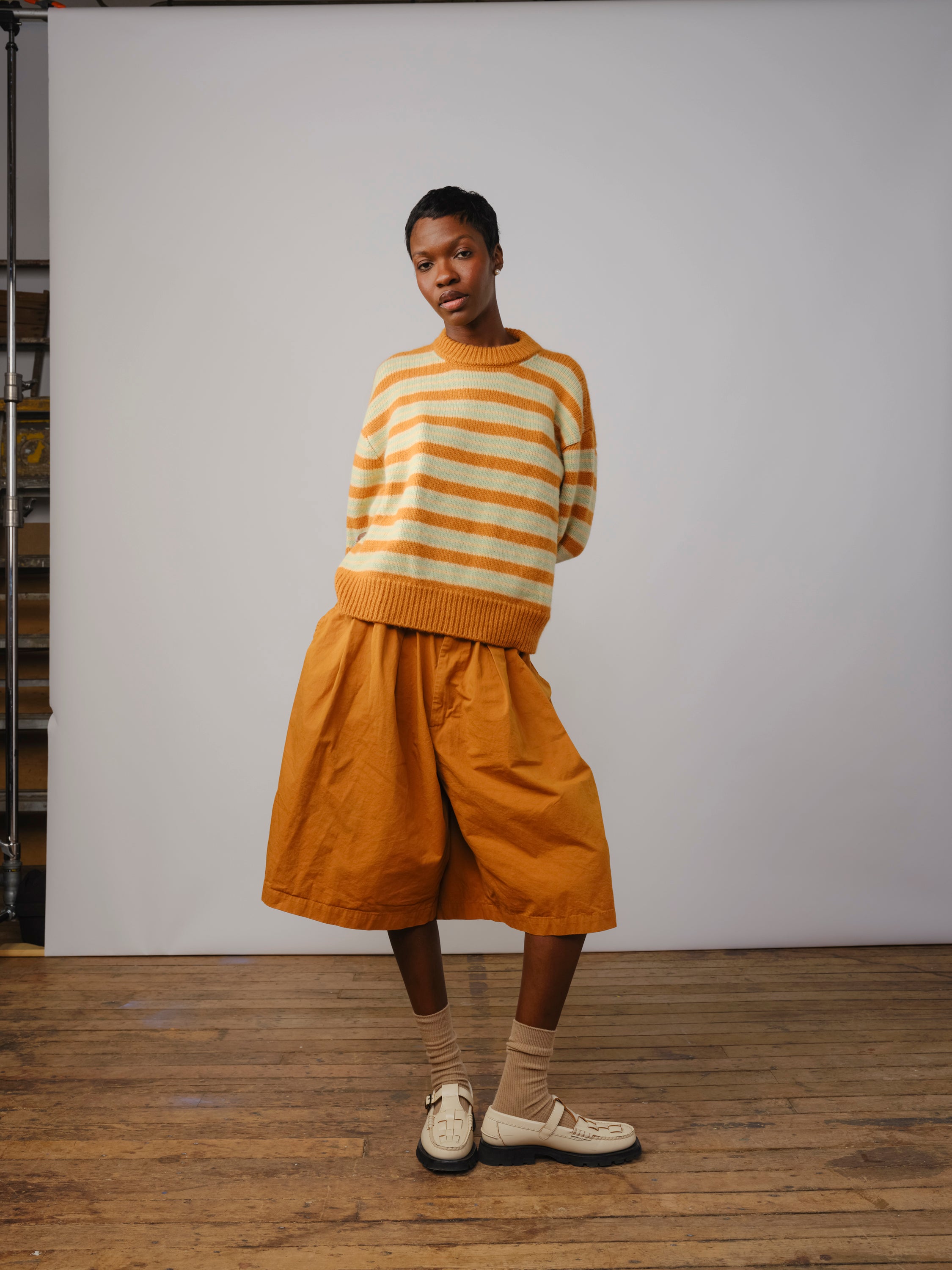 Hilma Striped Sweater - Sanchezia