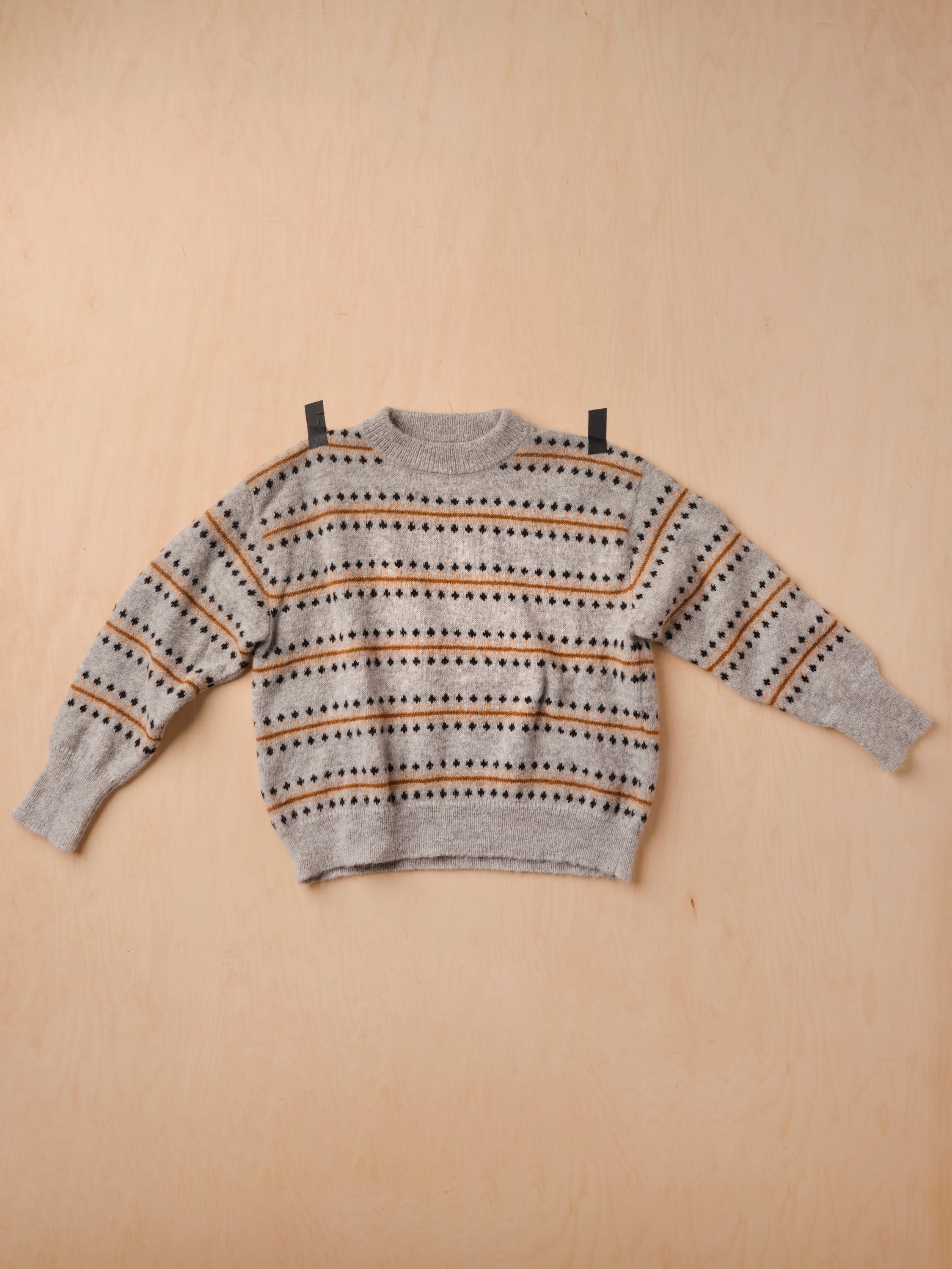 Vera Fairisle Sweater - Moonstone