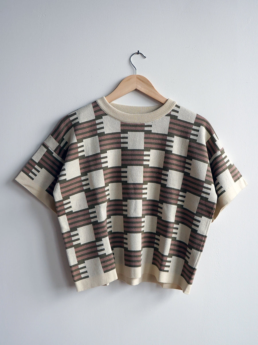 Otti Sweater Tee - Umber