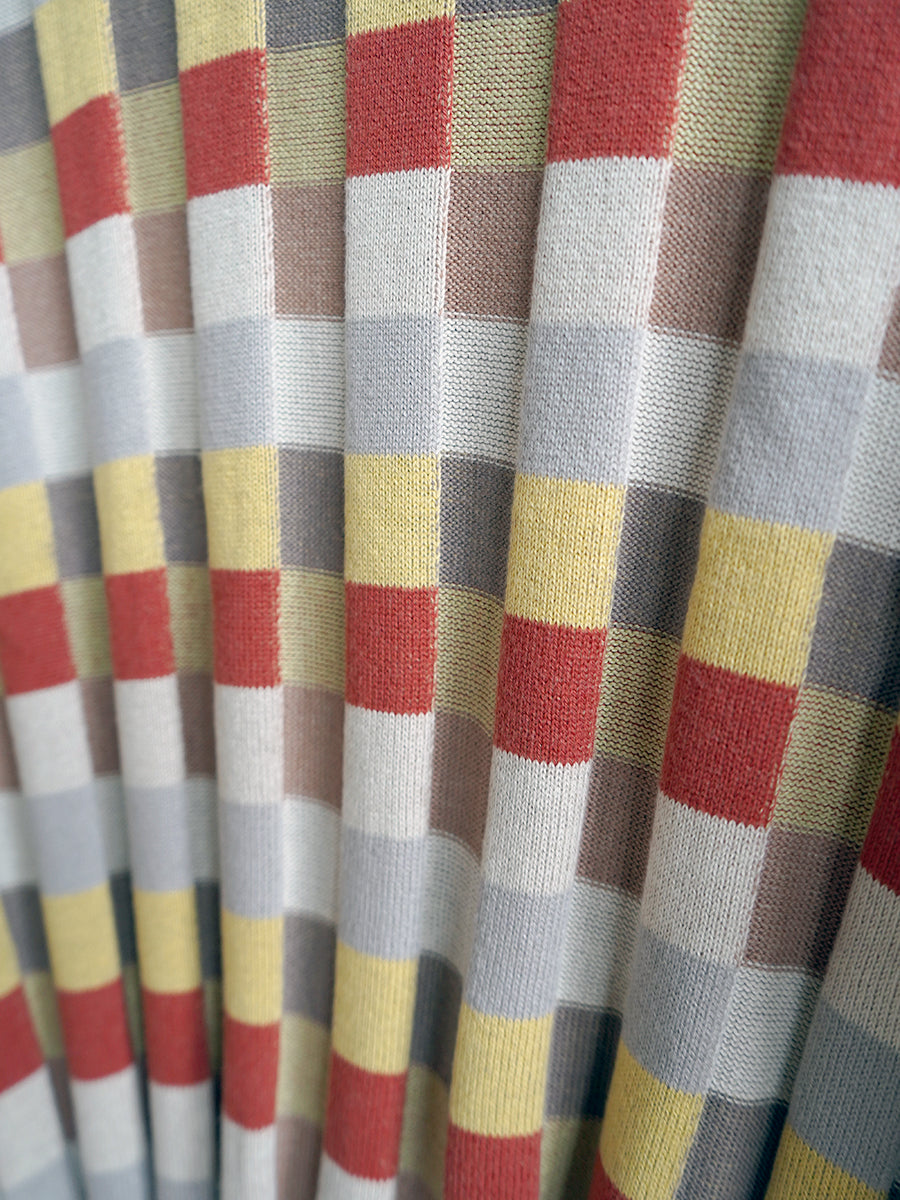 Anni Grid Plaited Tee - Elemental