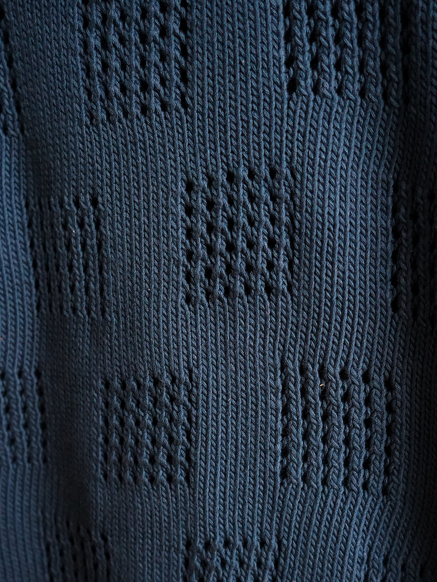 Katt Eyelet Vest - Viridian