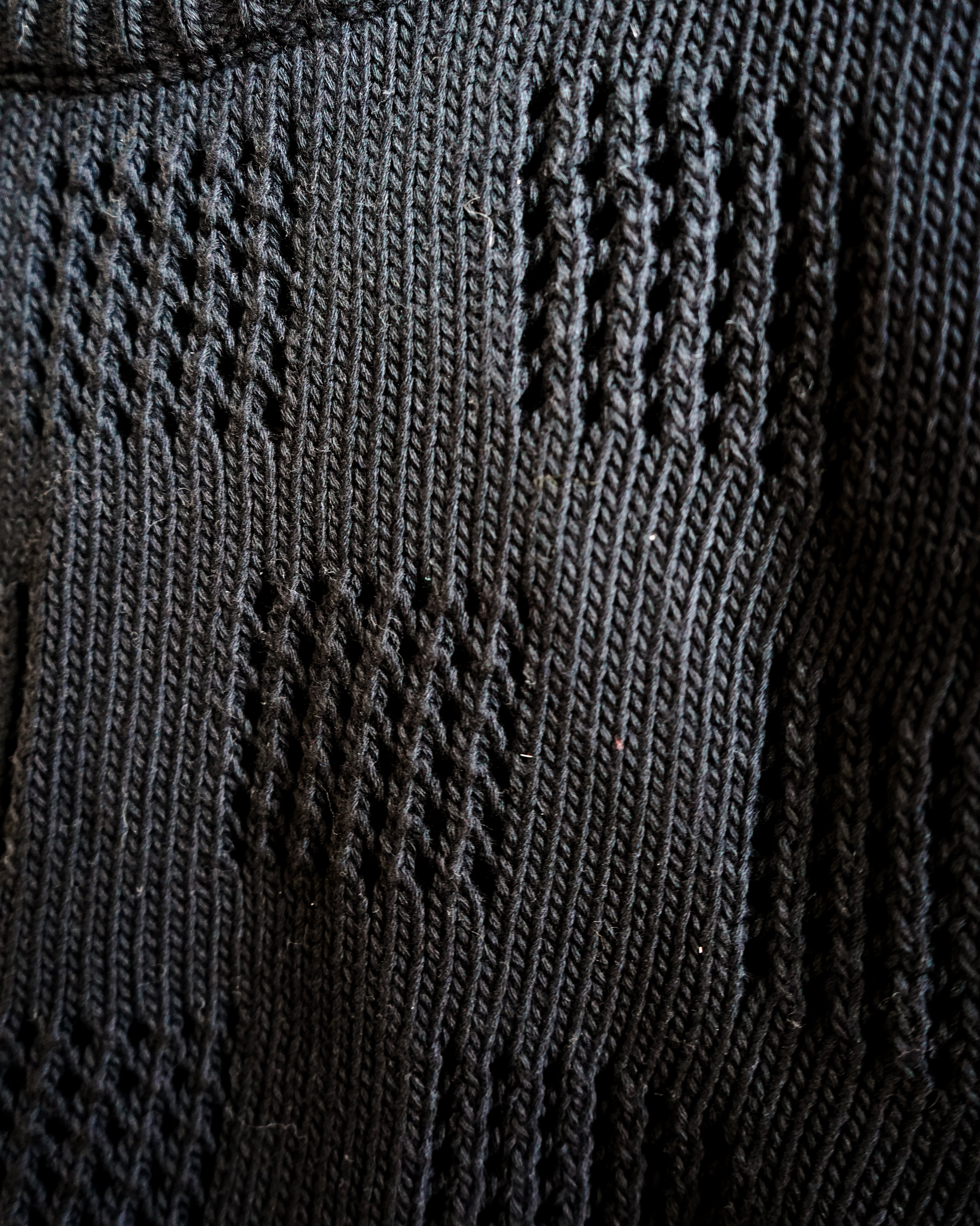 Katt Eyelet Vest - Licorice