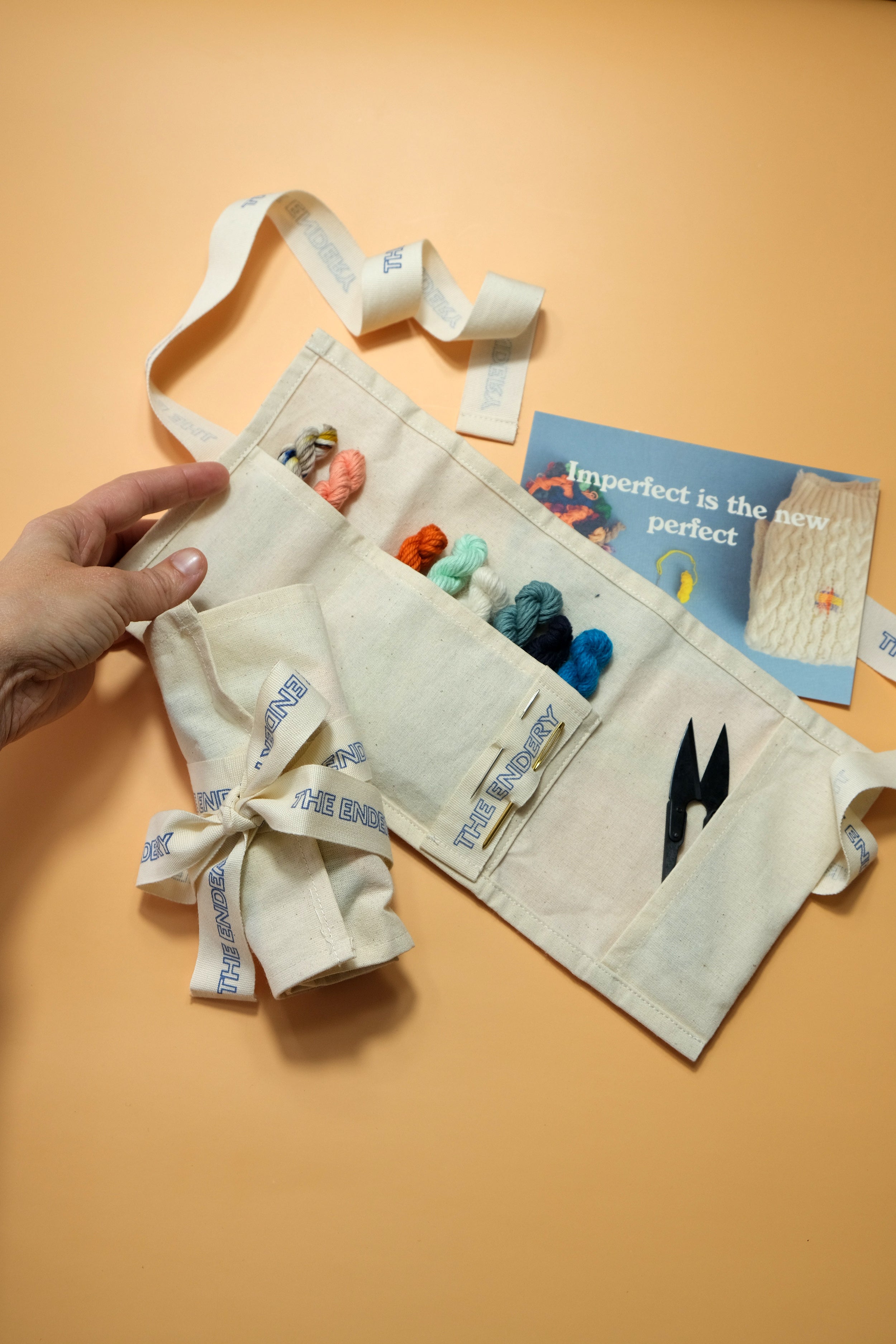 Roll-Up Visible Mending Kit - Variety Pack Fibers