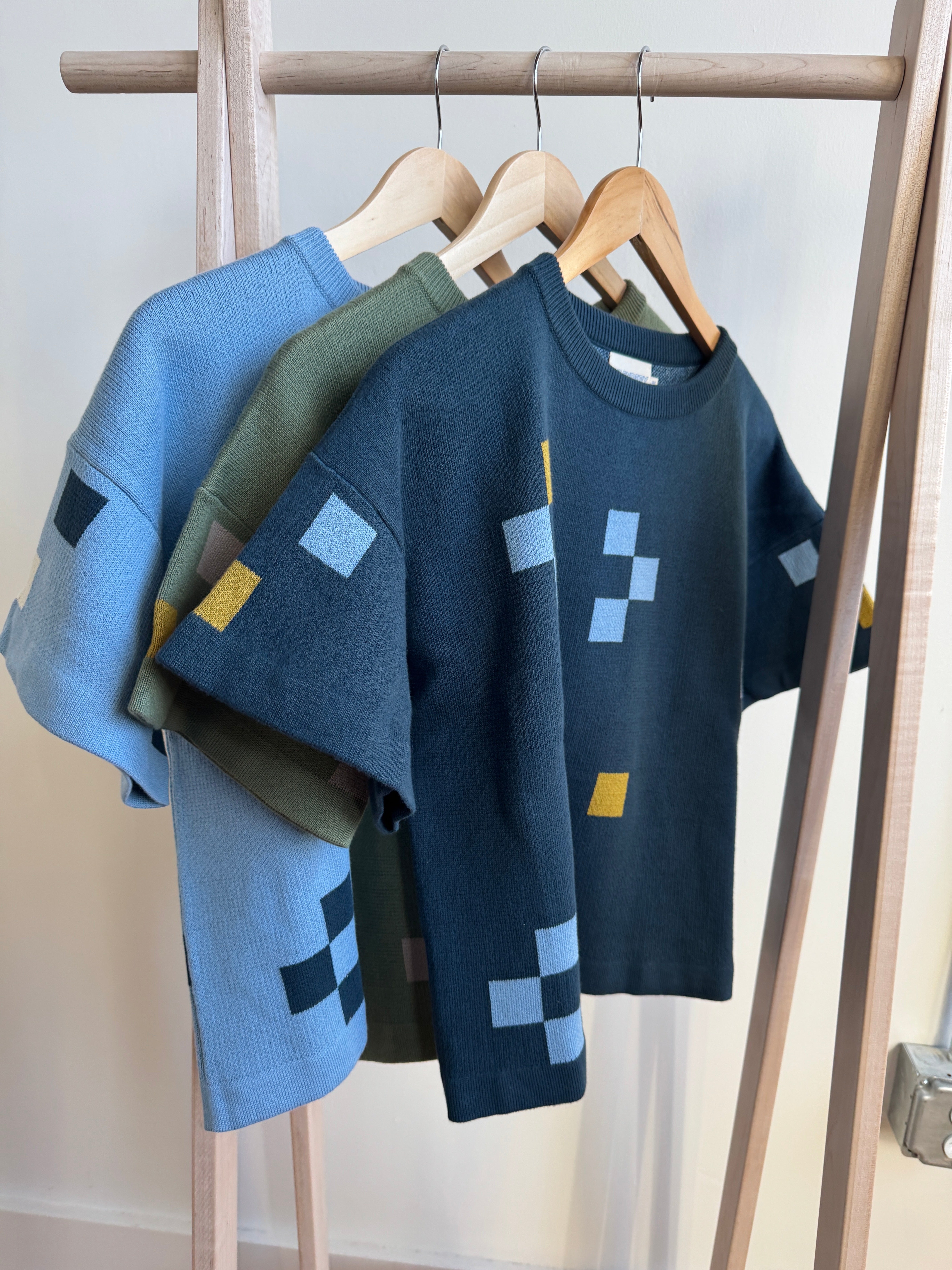 Albers Short Sleeve Sweater Tee - Cordierite