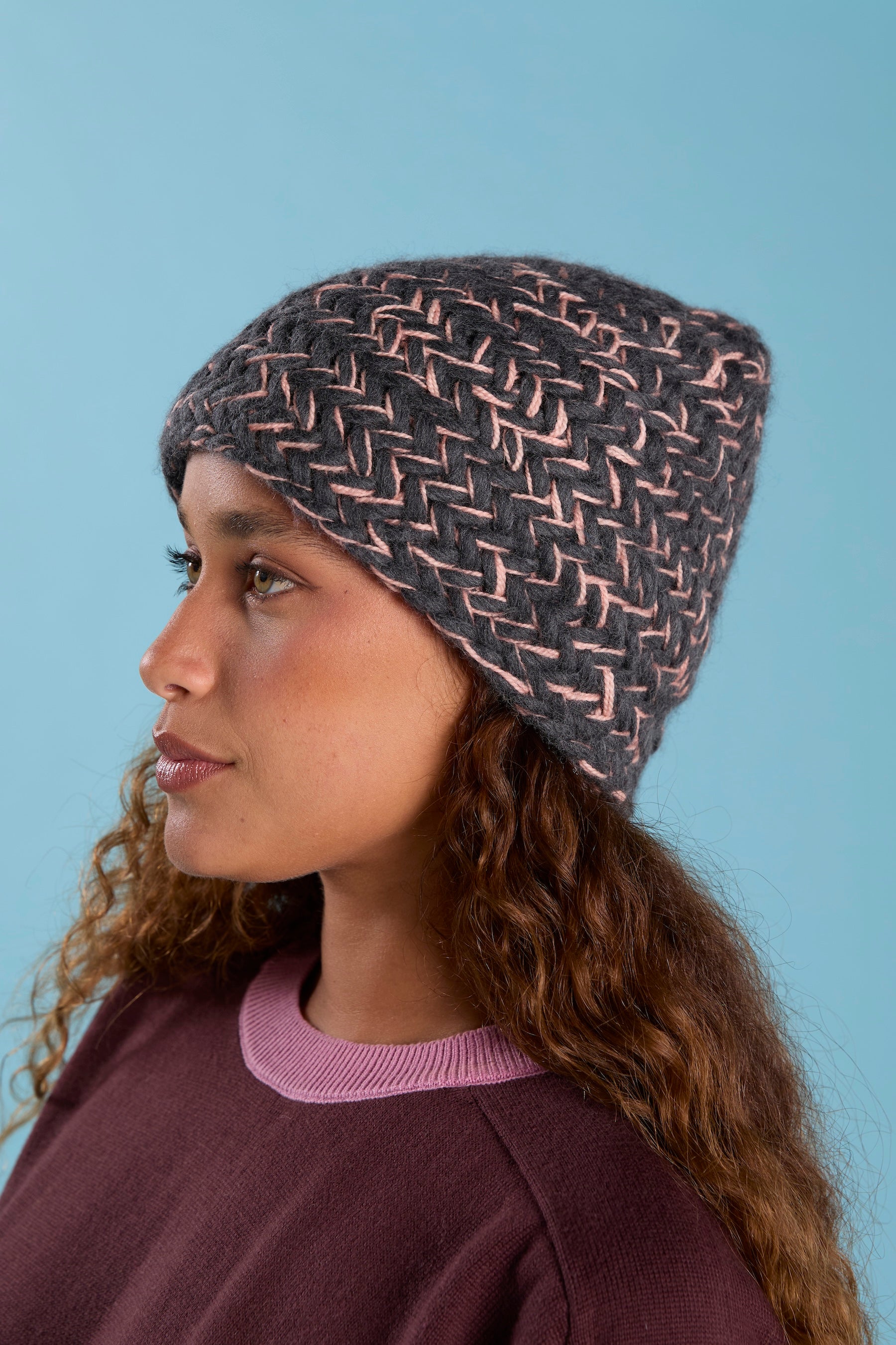 Frey Hand Knit Beanie - Galah