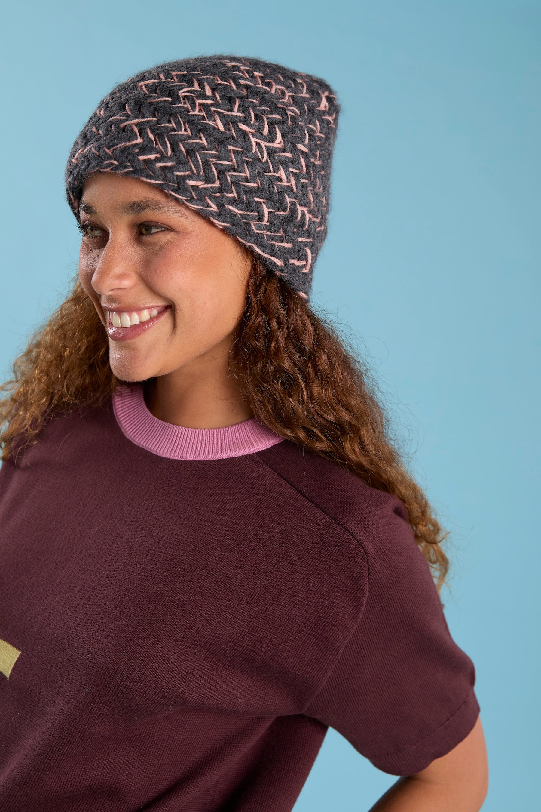 Frey Hand Knit Beanie - Galah