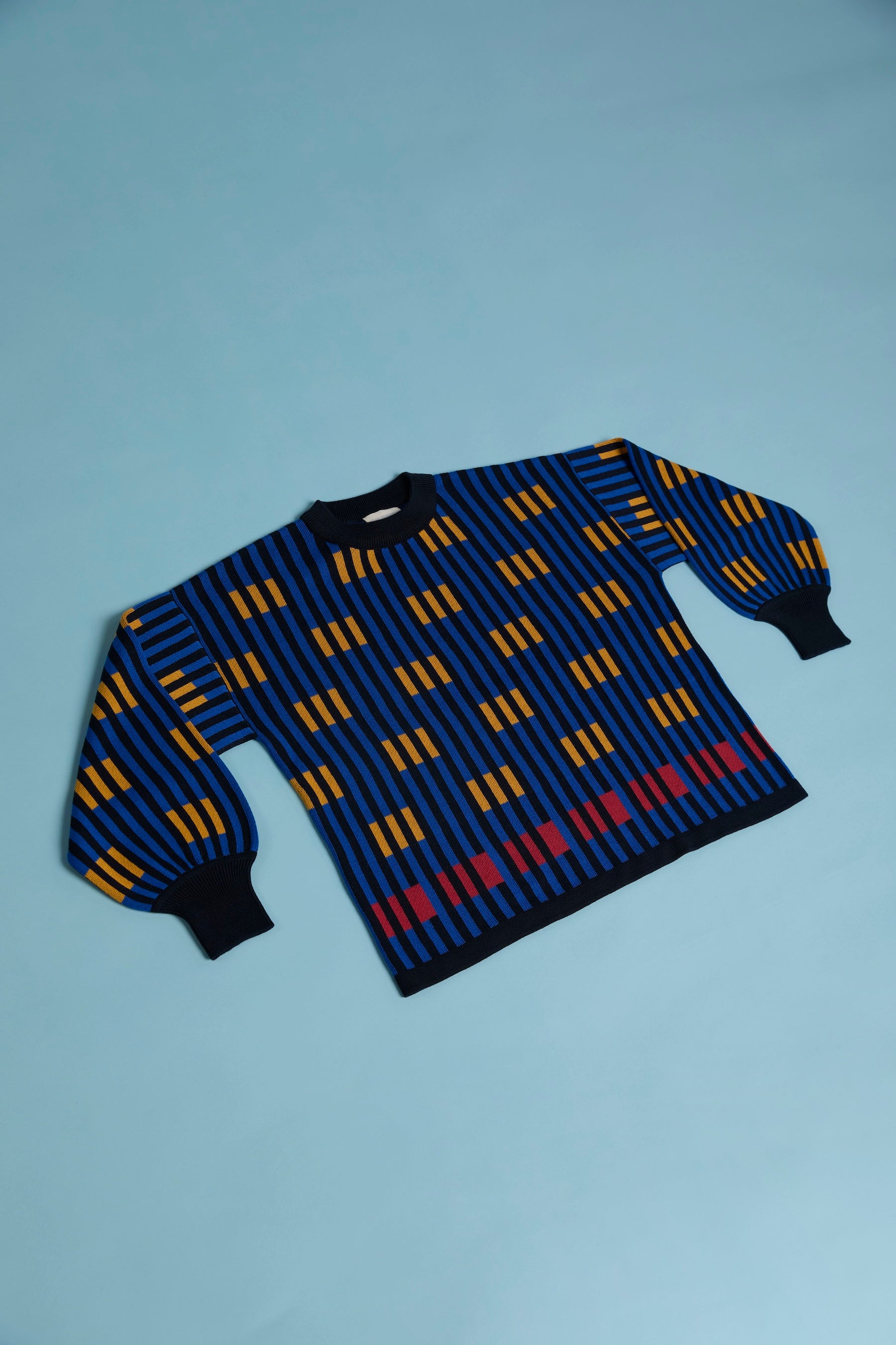 Bauhaus L/S Crew Sweater - Prism