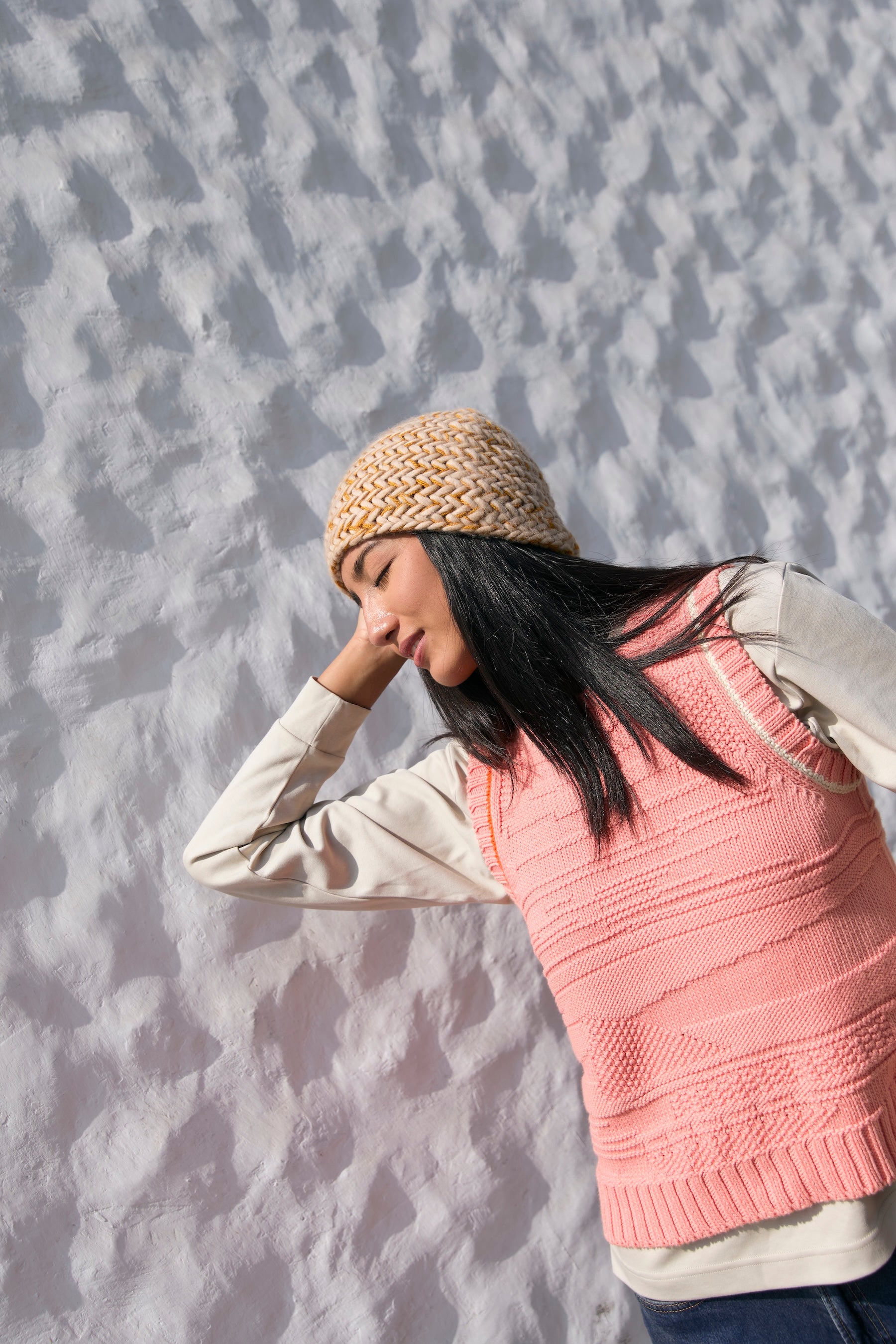 Frey Hand Knit Beanie - Fleece
