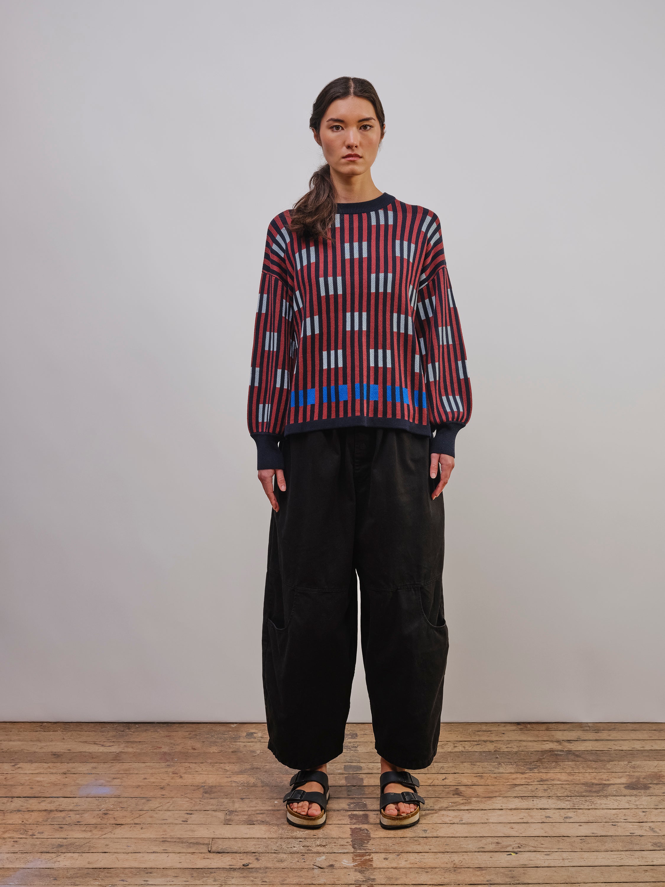 Bauhaus L/S Crew Sweater - Vector