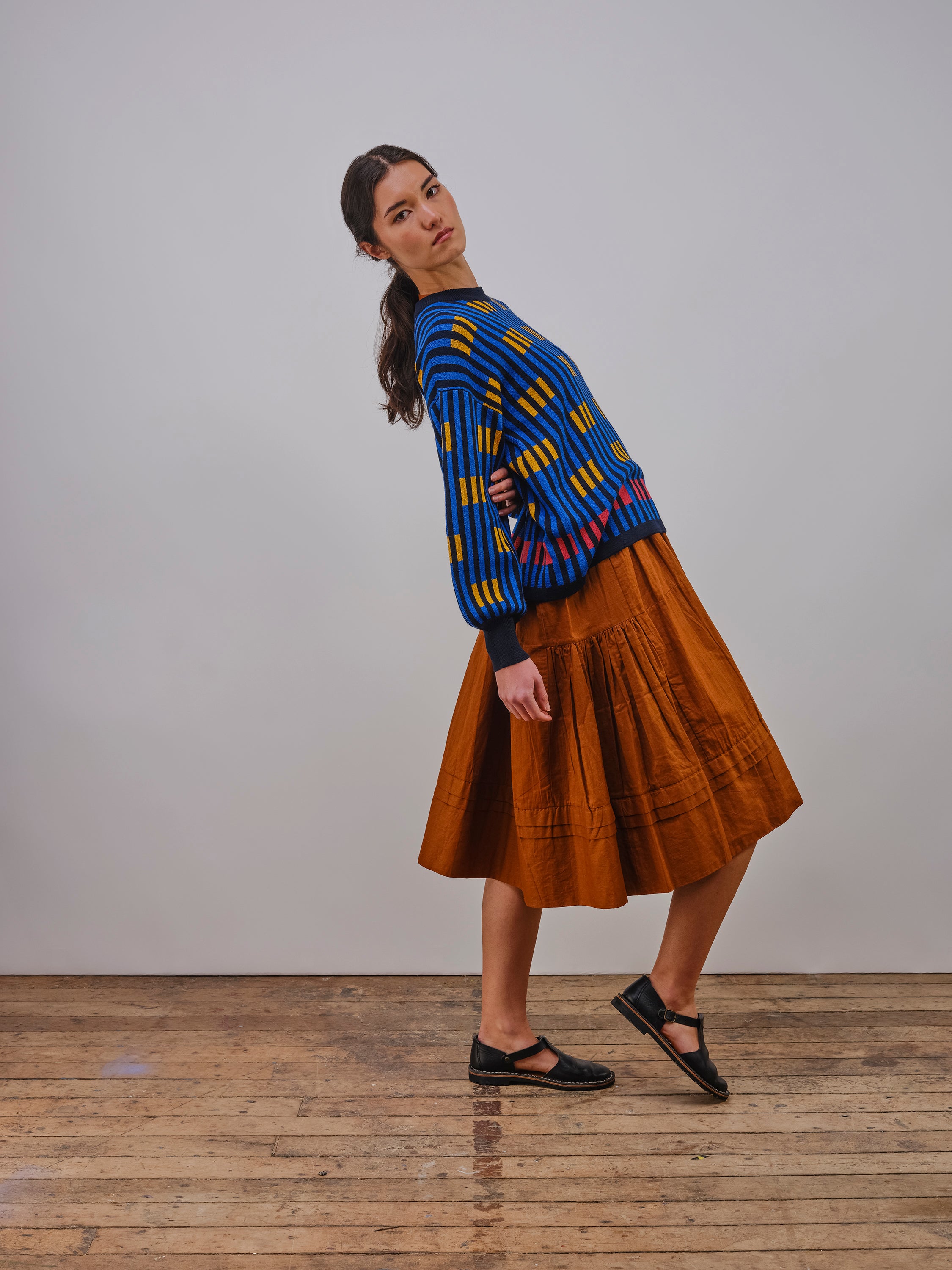 Bauhaus L/S Crew Sweater - Prism