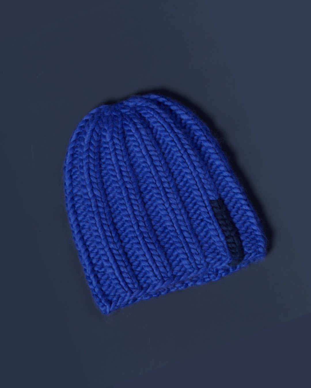 Riley Chunky Beanie - Cobalt