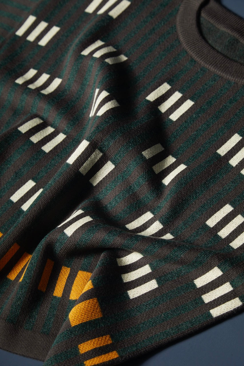 Bauhaus Short Sleeve Sweater Tee - Lolite