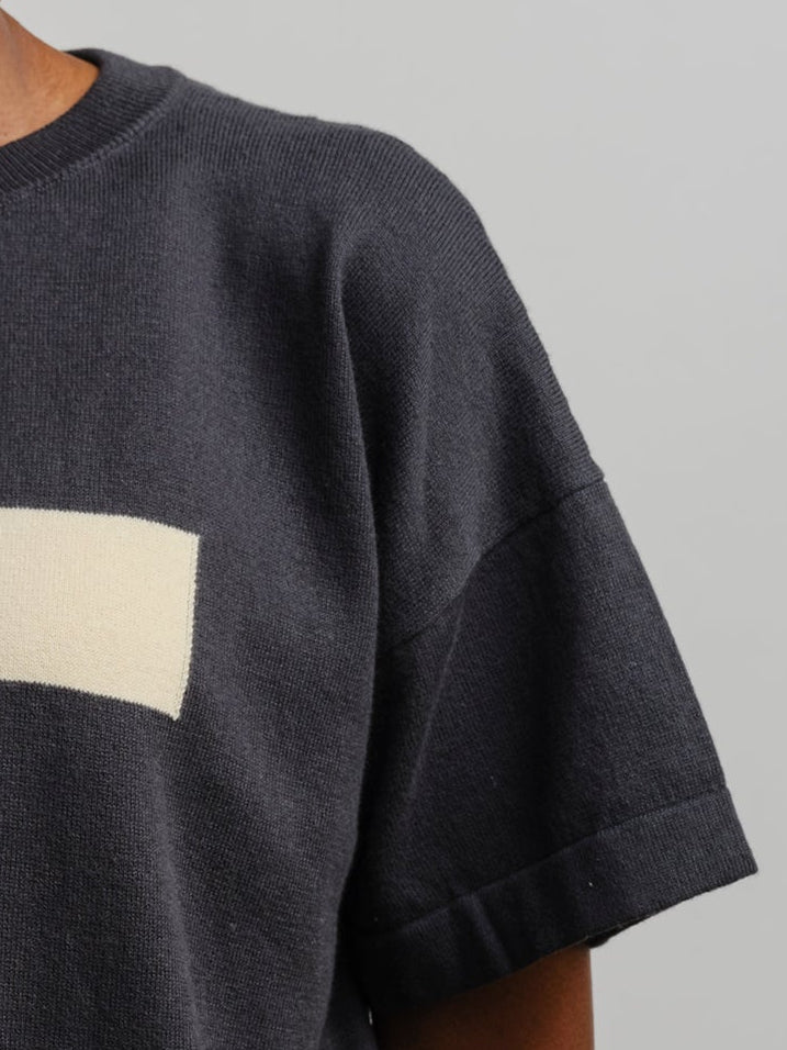 Alma Knit Tee - Ink