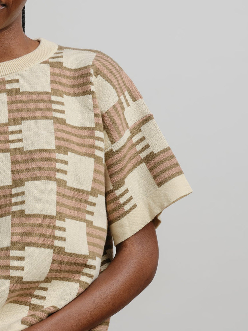 Otti Sweater Tee - Umber