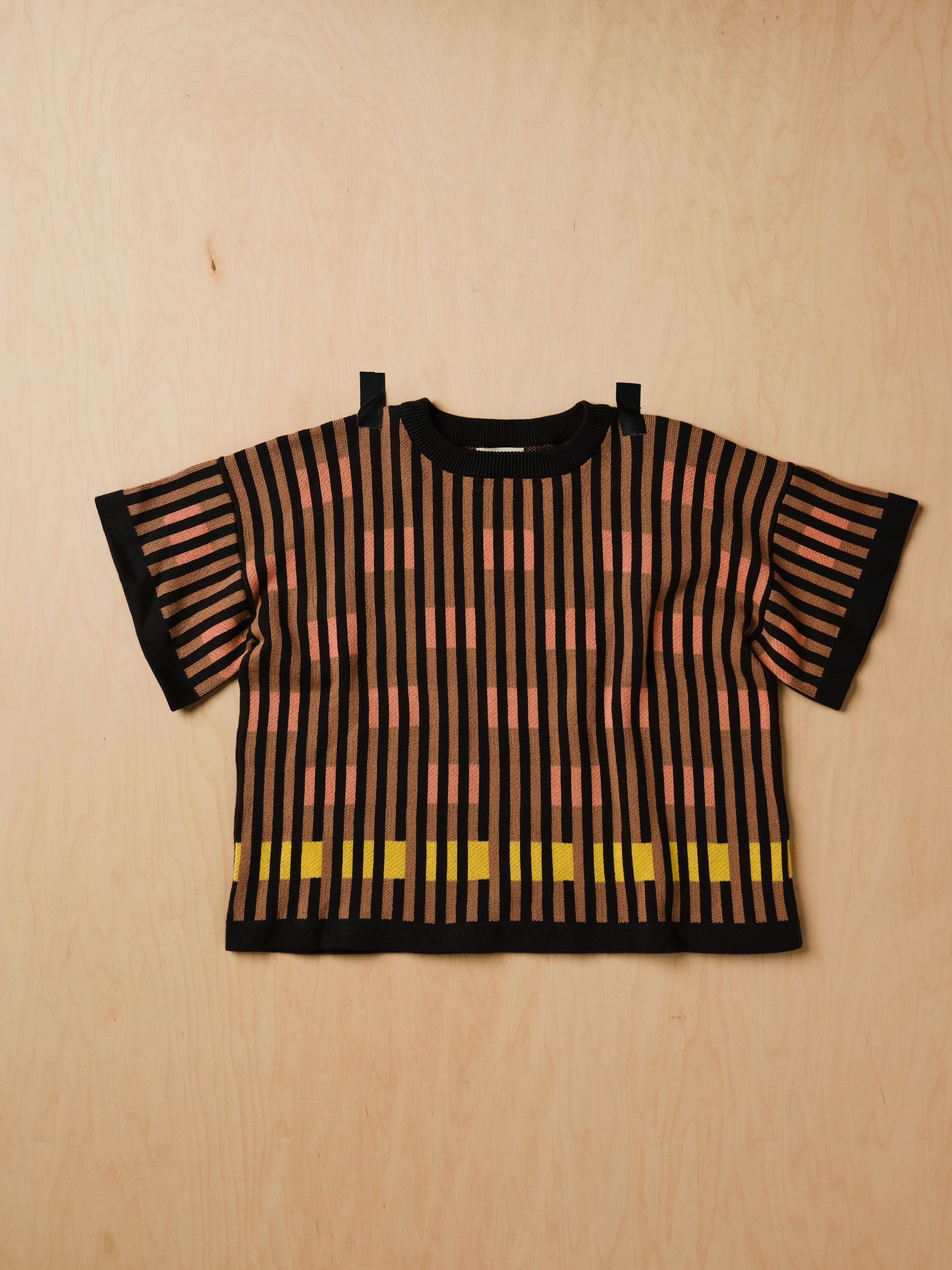 Bauhaus Short Sleeve Sweater Tee - Oxide