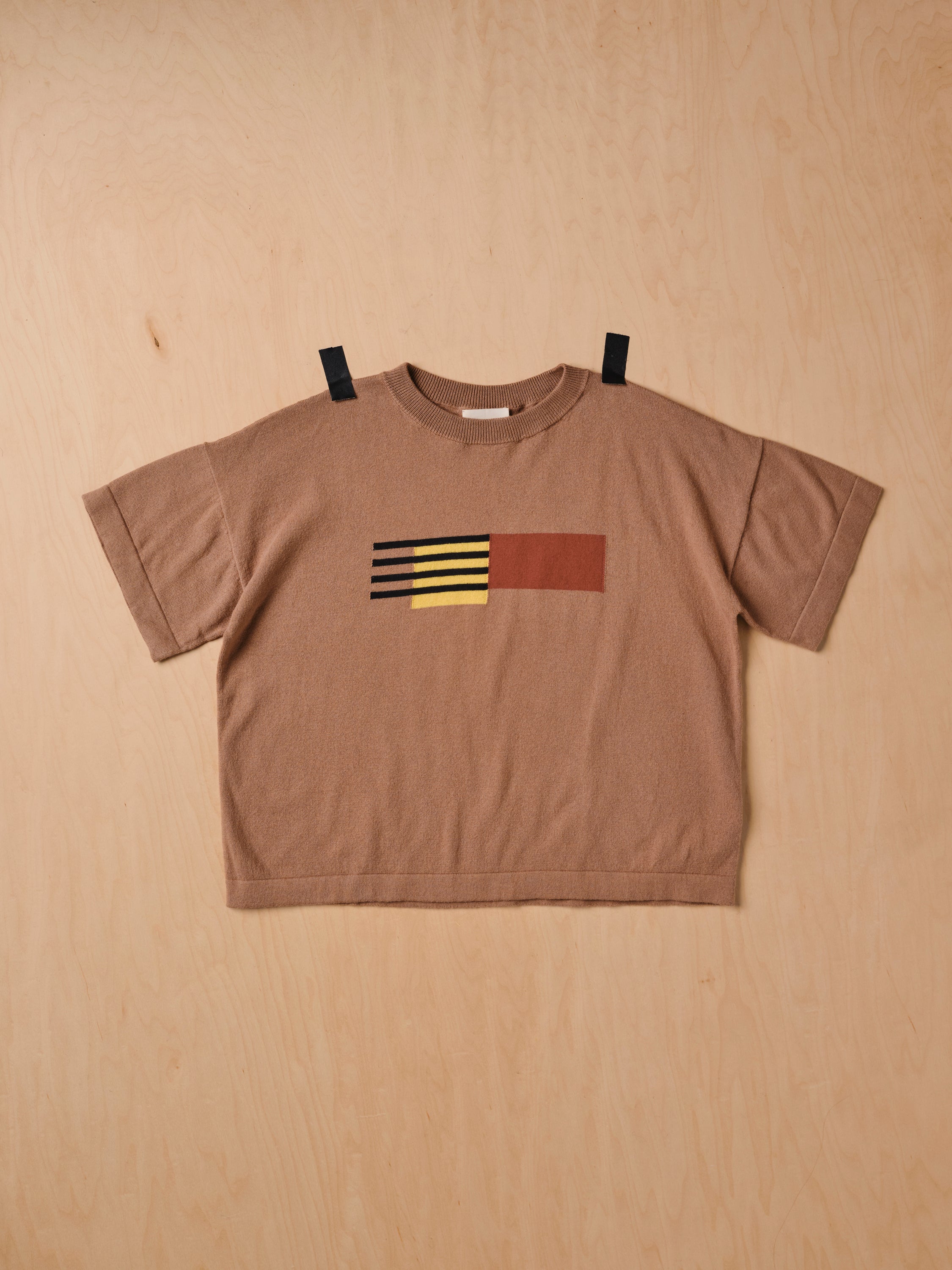 Alma Sweater Tee - Teak