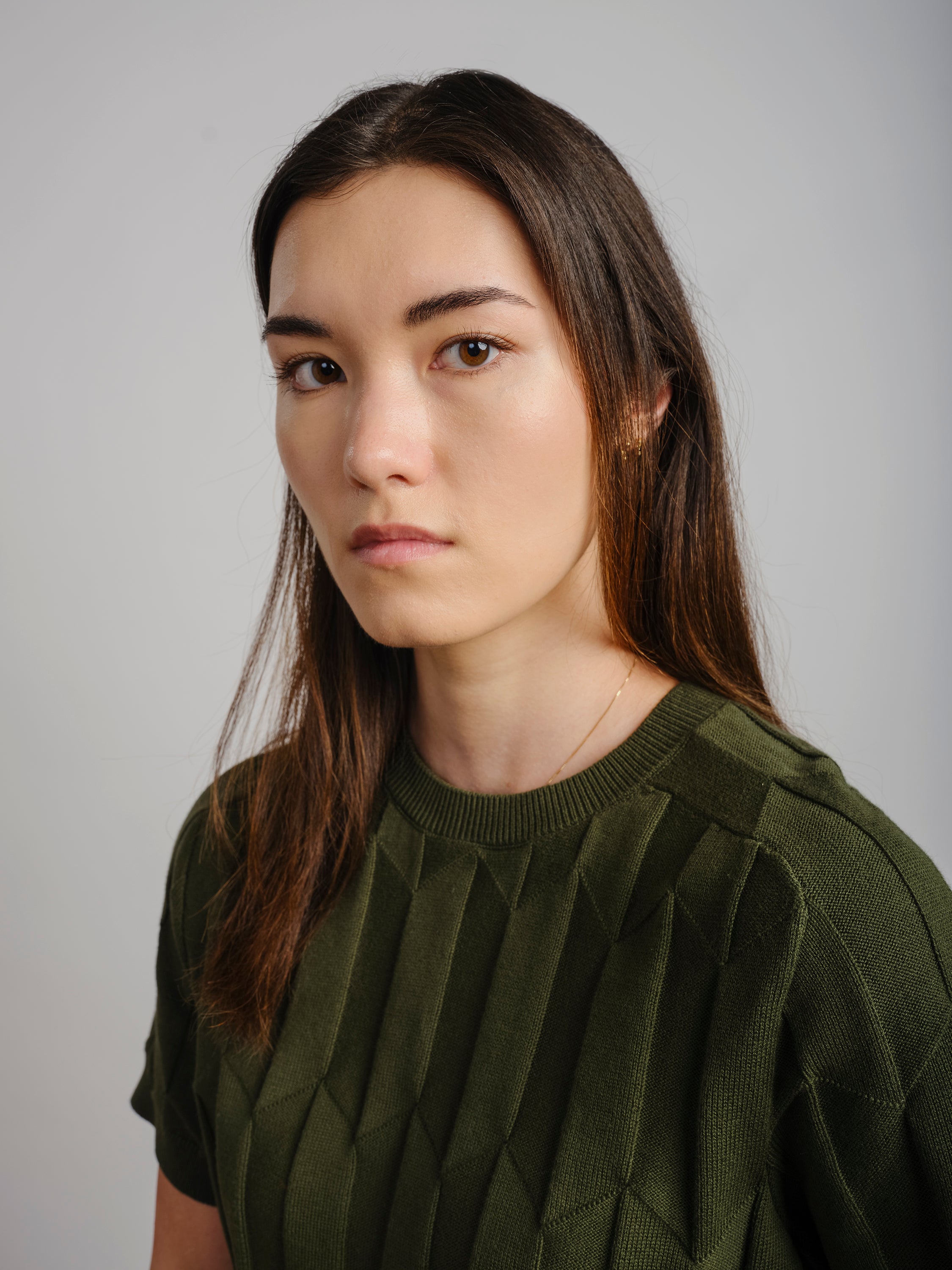Chevron Ruben Tee - Spruce