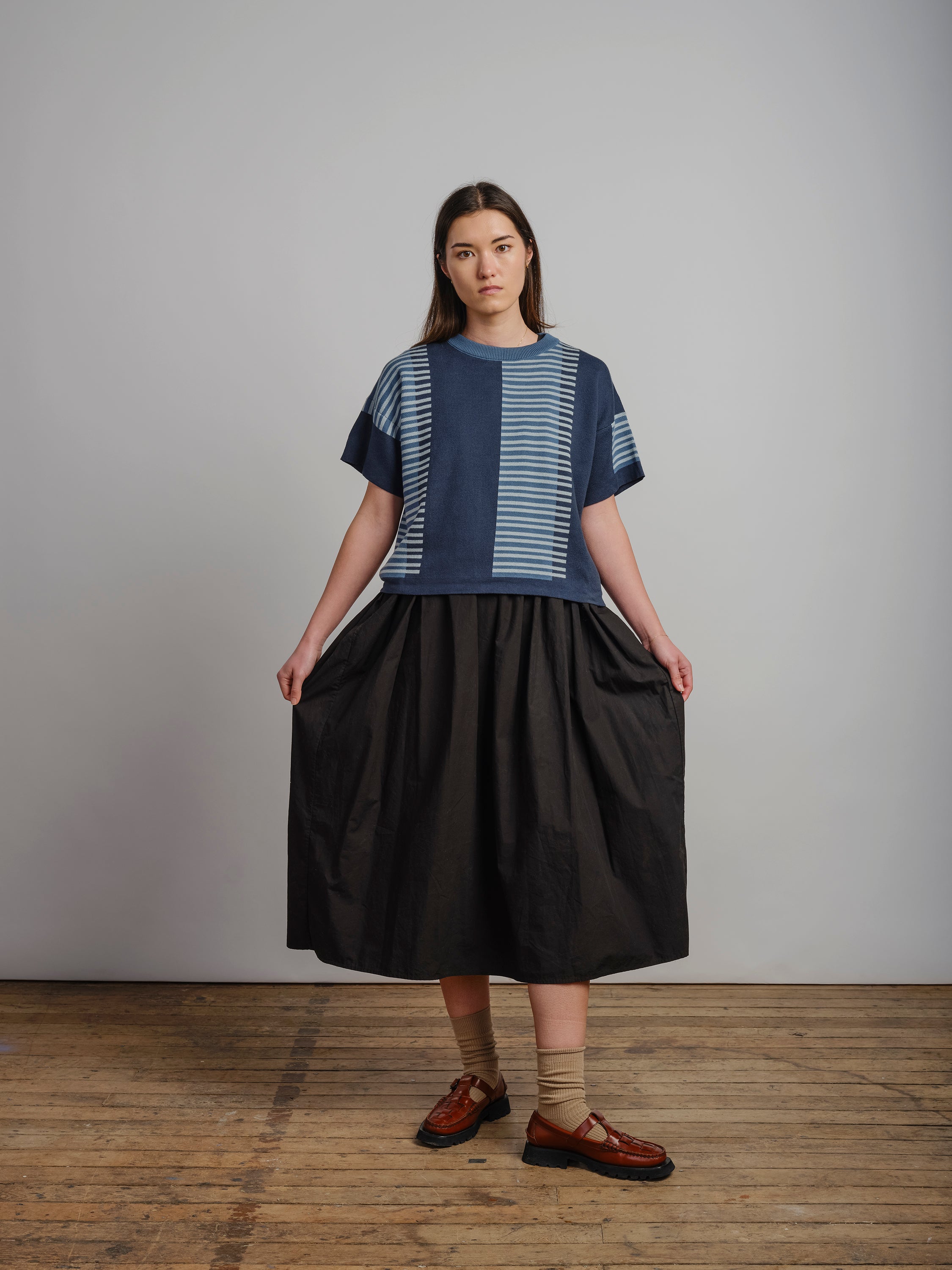 Benita Sweater Tee - Ultramarine