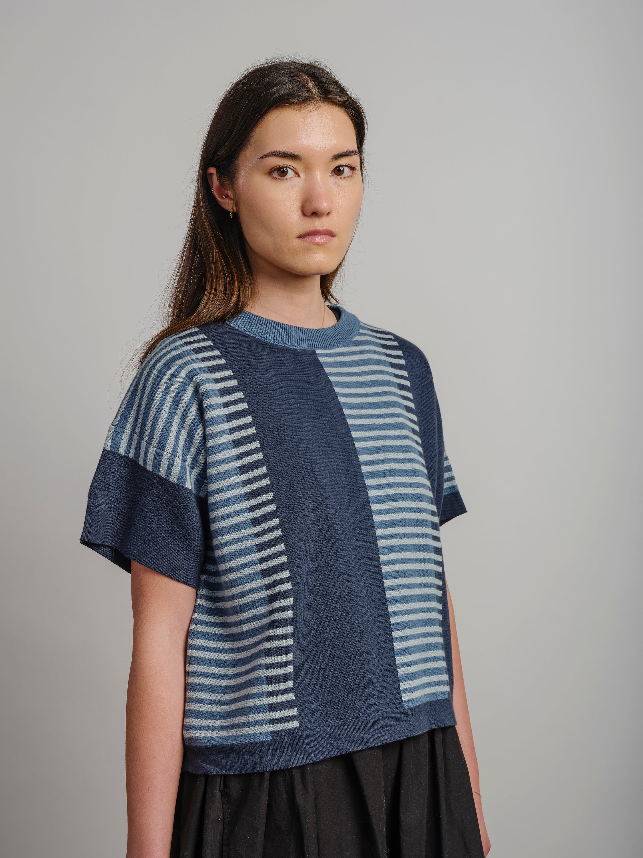 Benita Sweater Tee - Ultramarine