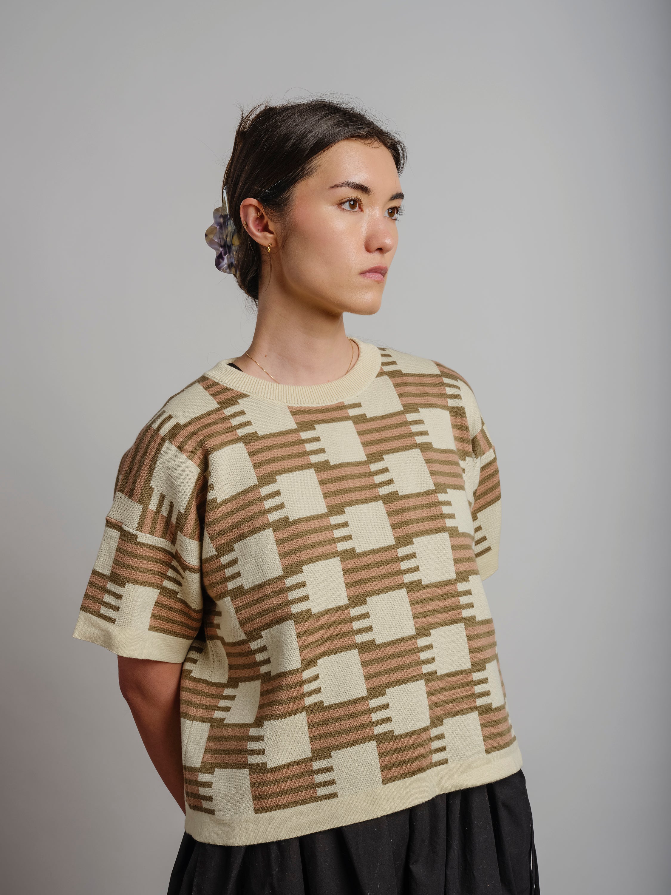Otti Sweater Tee - Umber