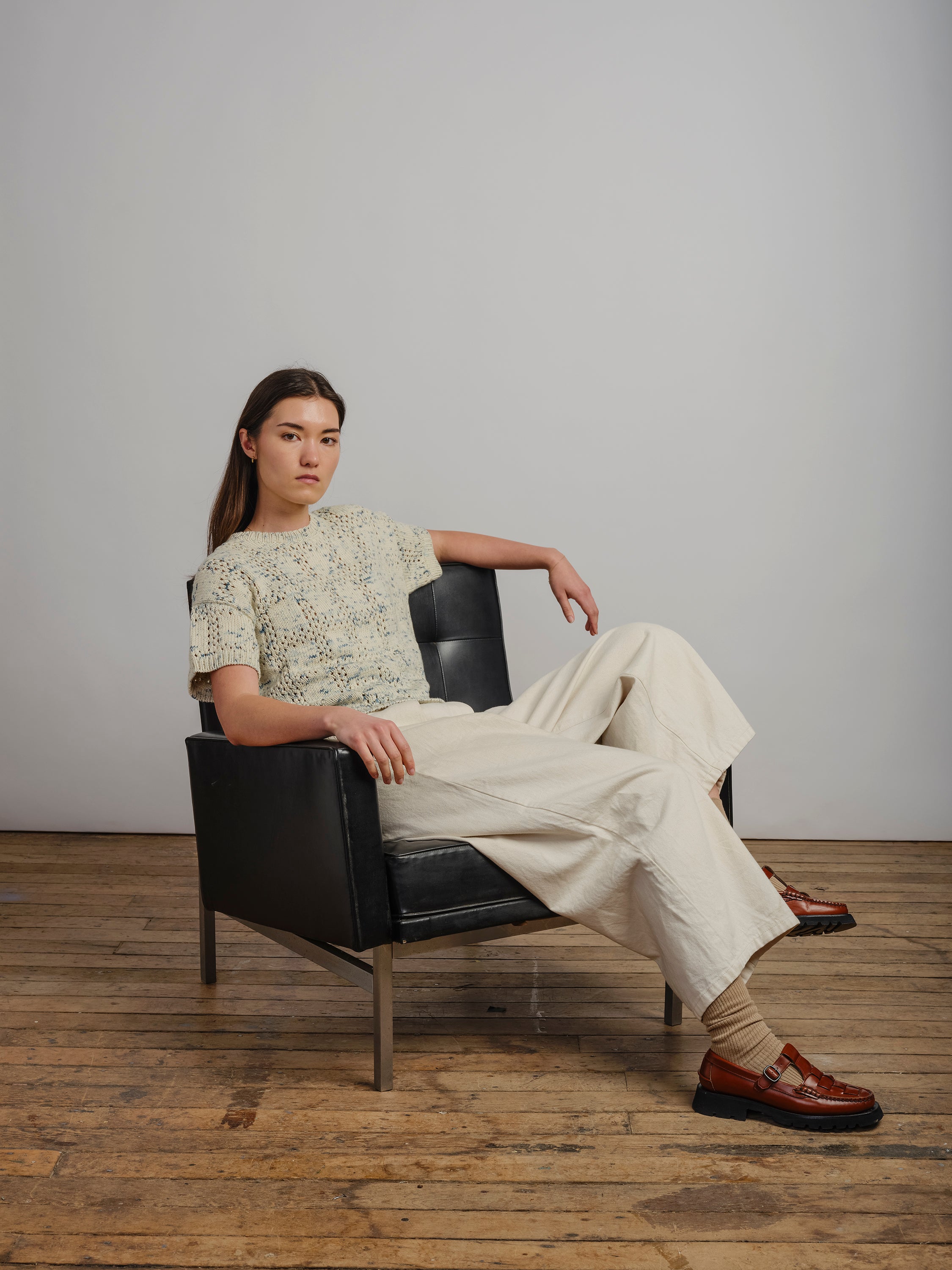 Florence Grid Tee - Terrazzo