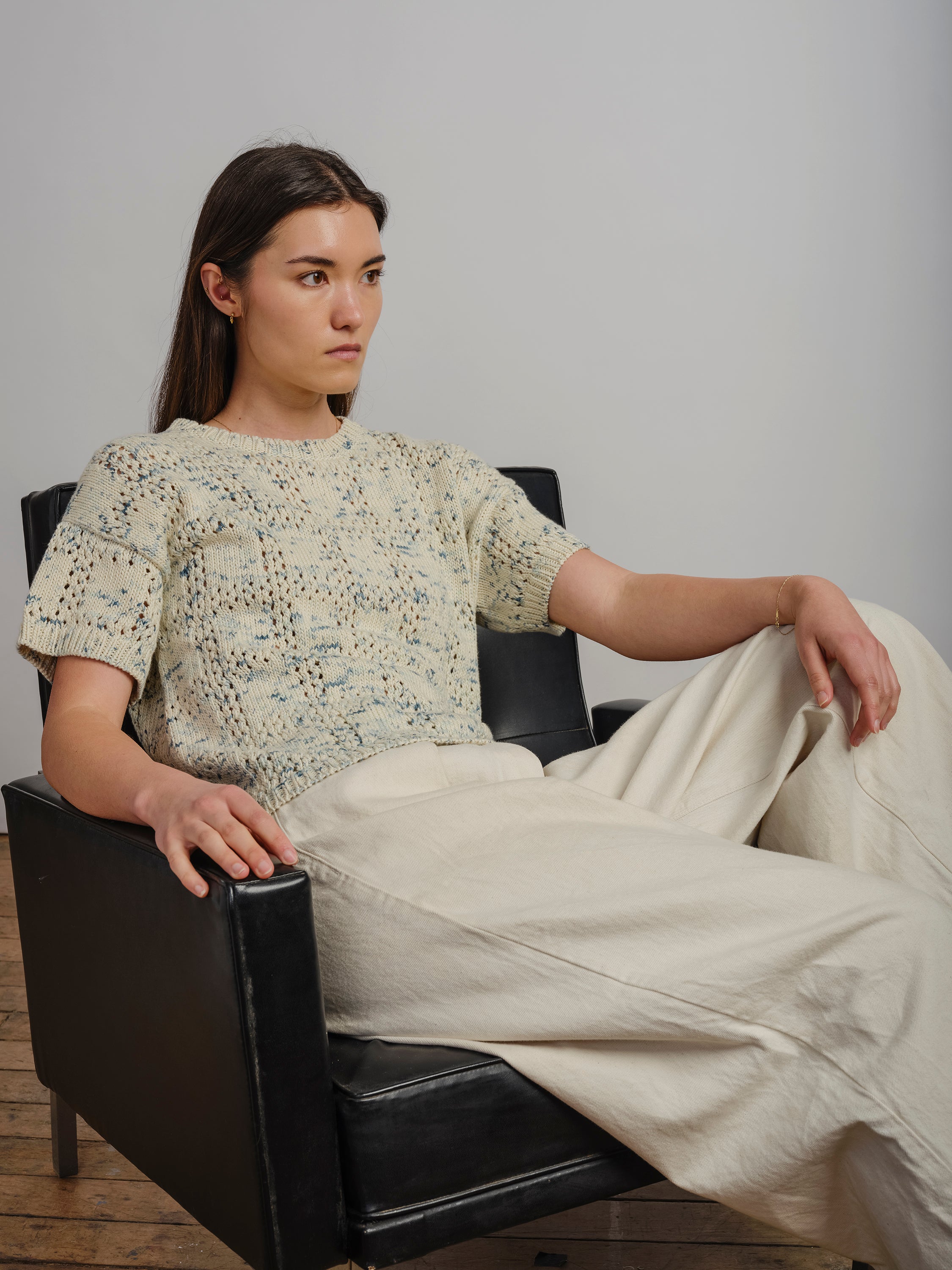 Florence Grid Tee - Terrazzo