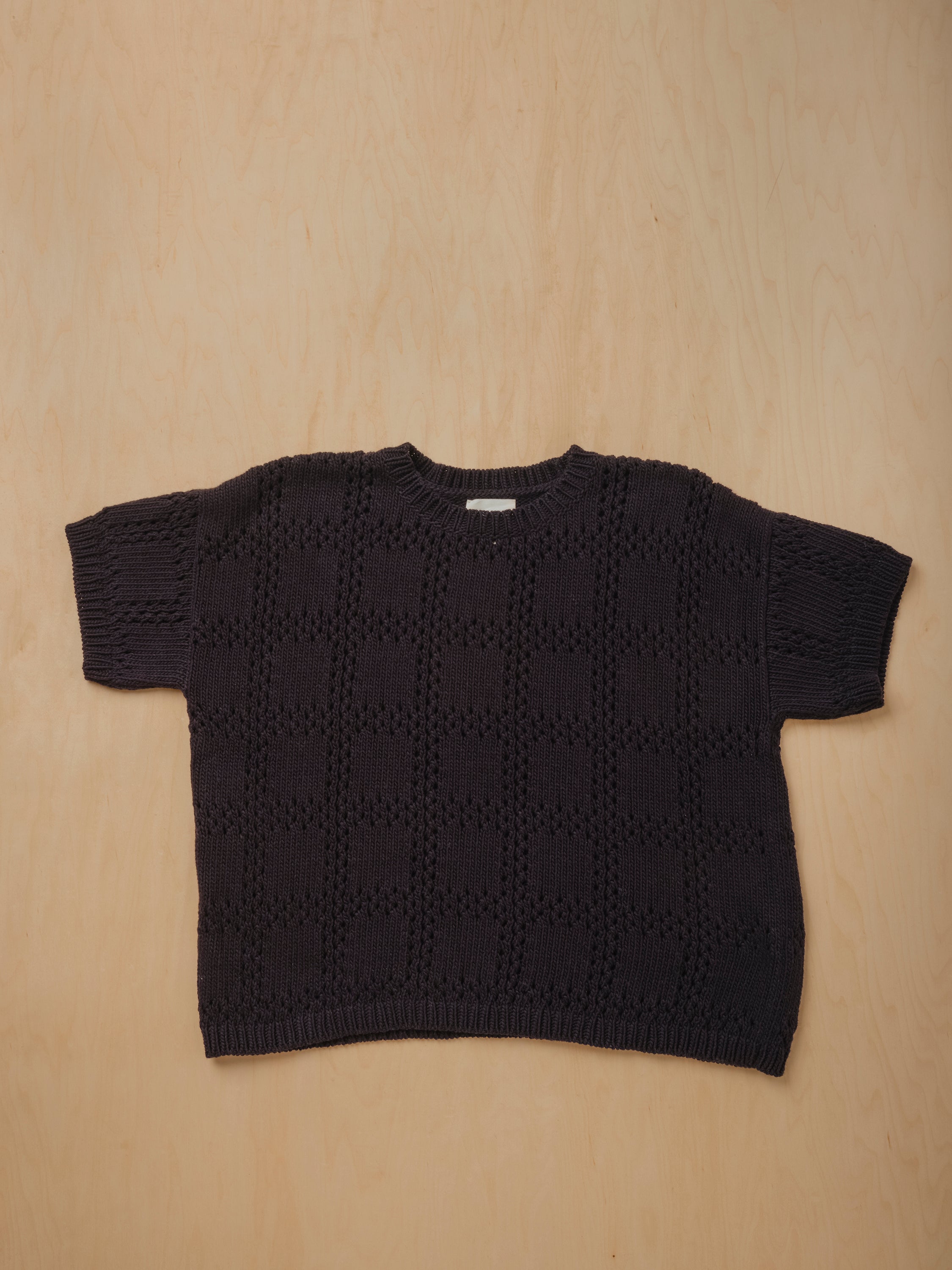 Florence Grid Tee - Jet