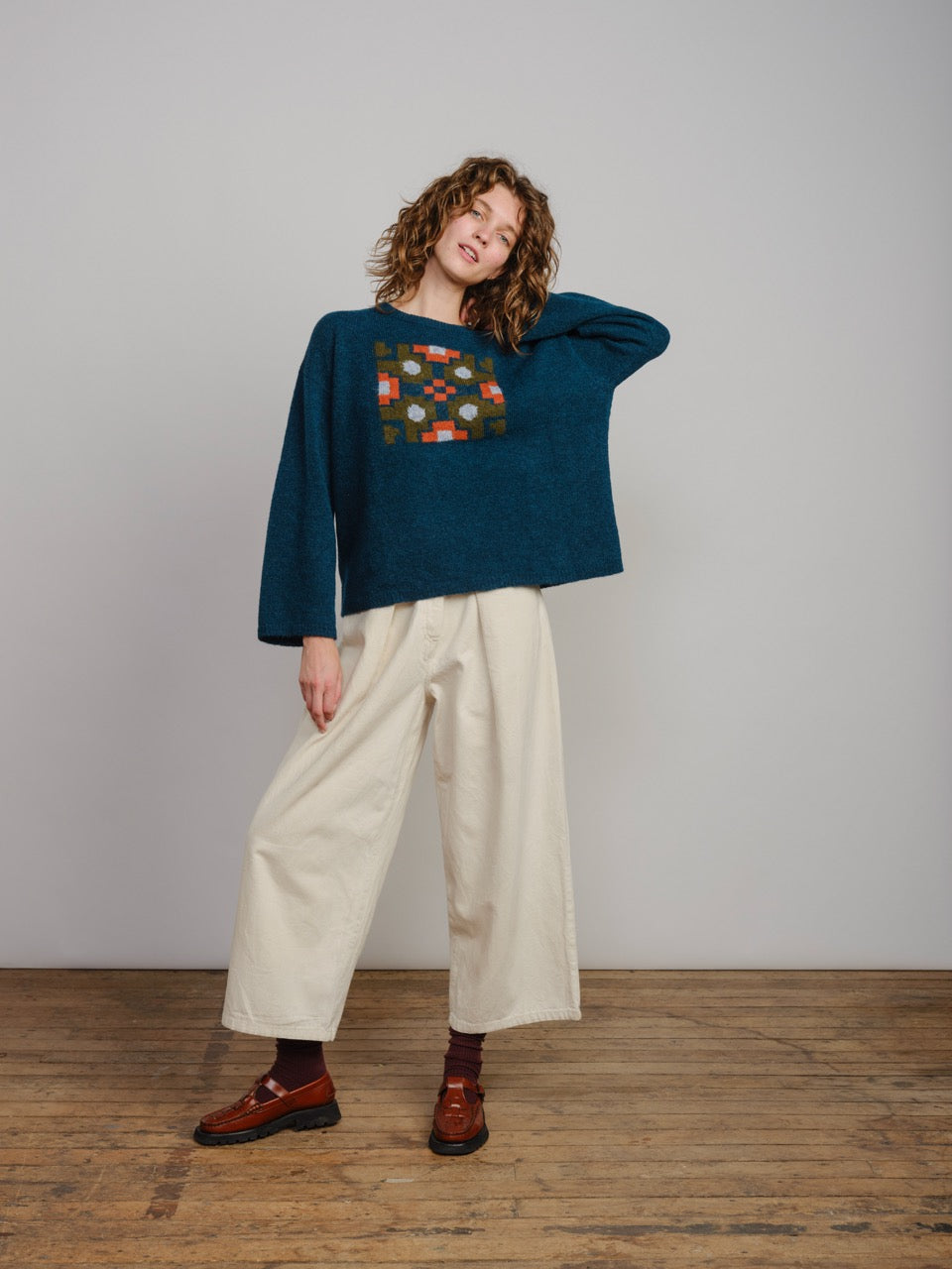 Noemi Sweater - Cypress
