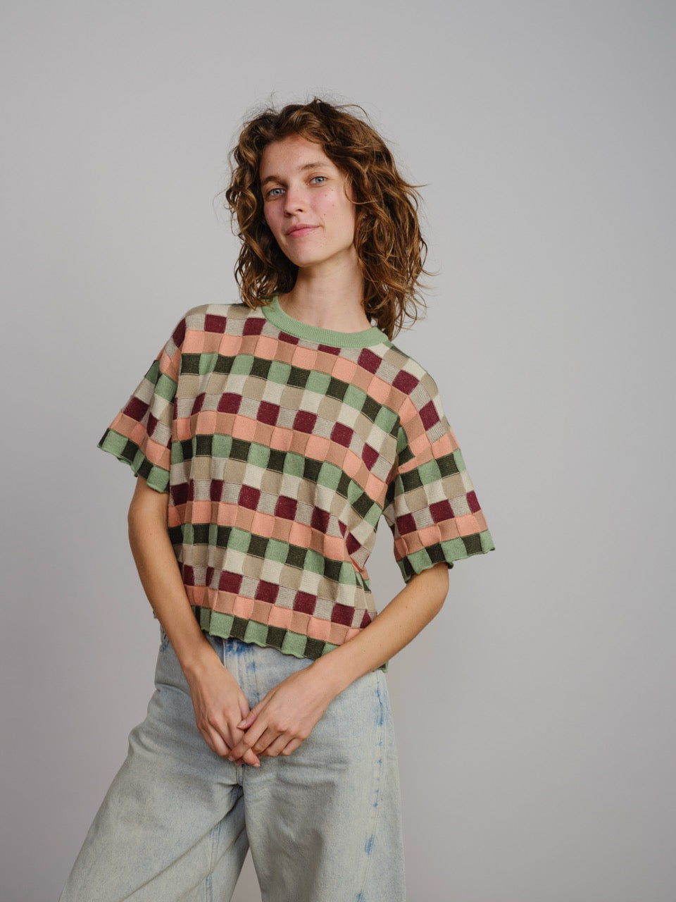 Sonia Sweater Tee - Zephyr