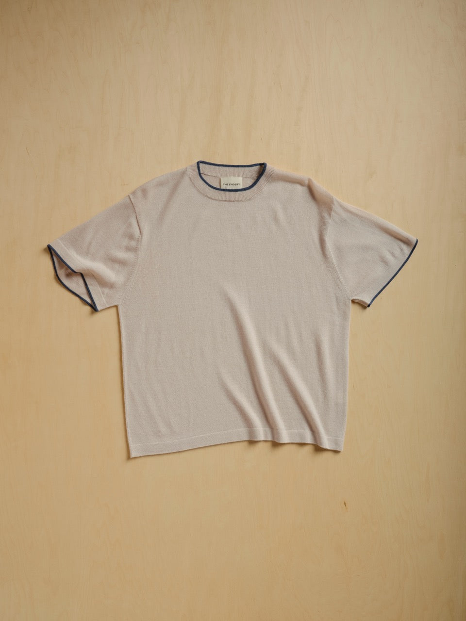 Classic Merino Oversized Tee - Sand