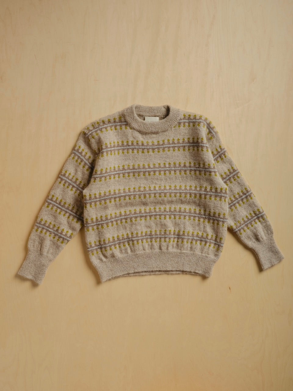 Vera Fairisle Sweater - Fawn