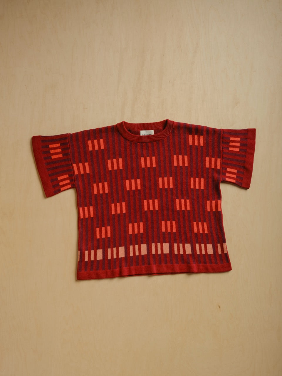 Bauhaus Short Sleeve Sweater Tee - Solstice