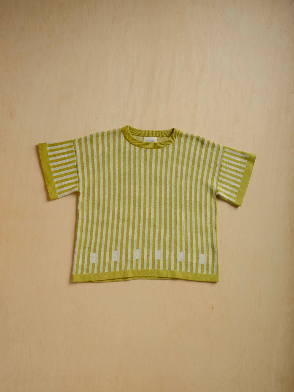 Bauhaus Short Sleeve Sweater Tee - Verdant