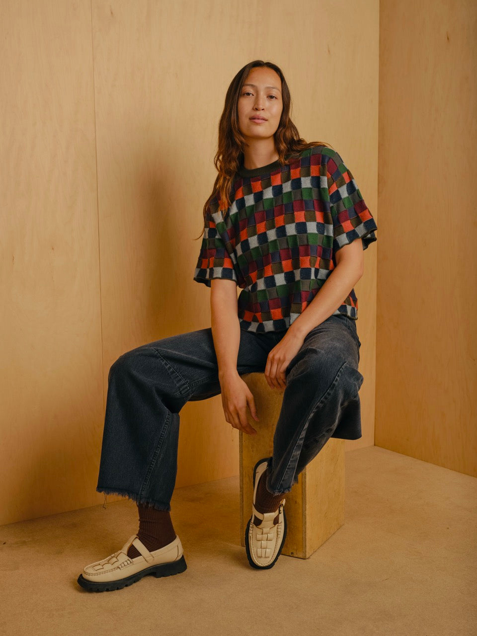 Sonia Sweater Tee - Stratus