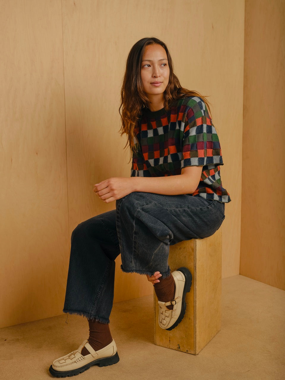 Sonia Sweater Tee - Stratus