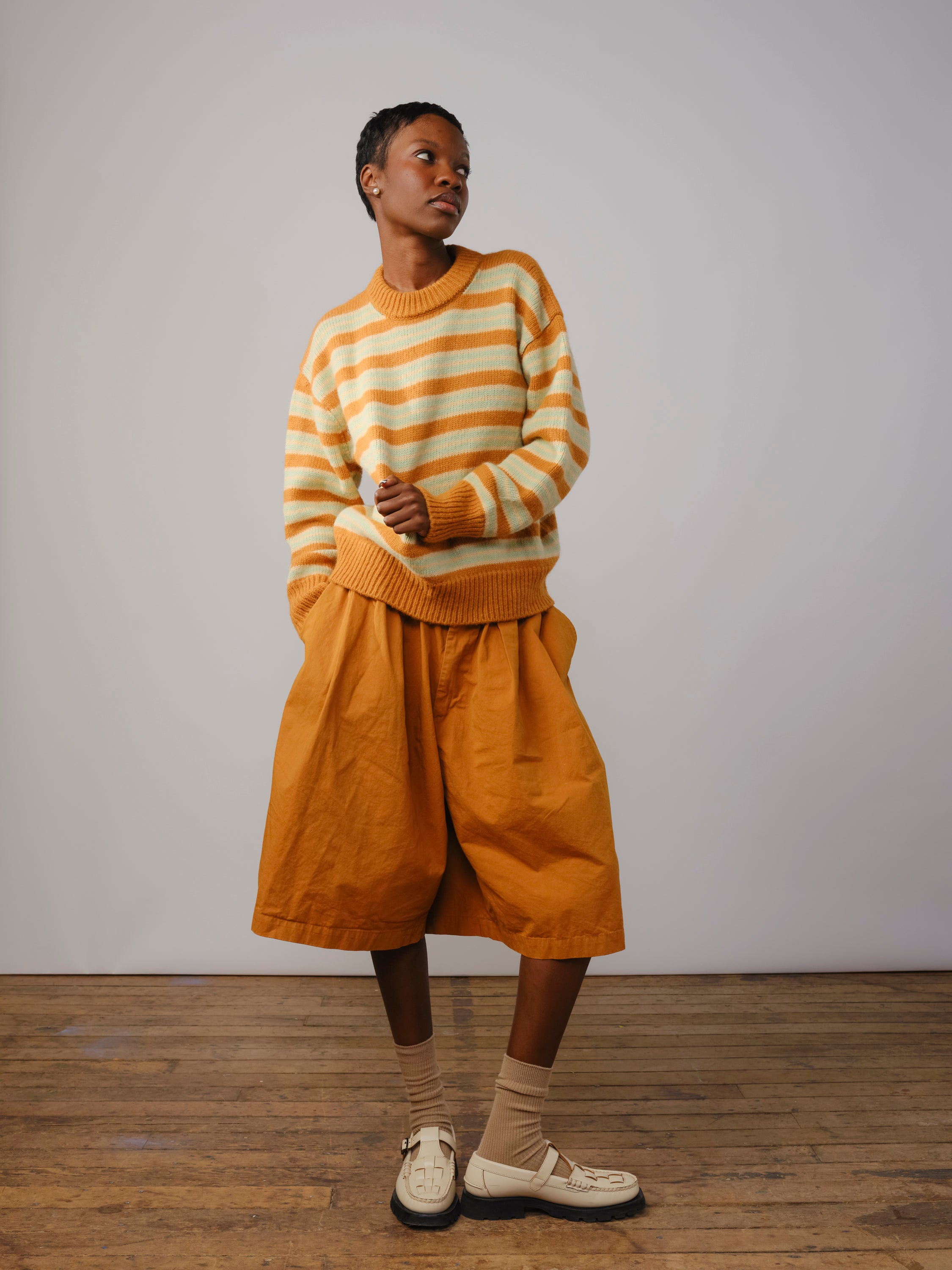Hilma Striped Sweater - Sanchezia