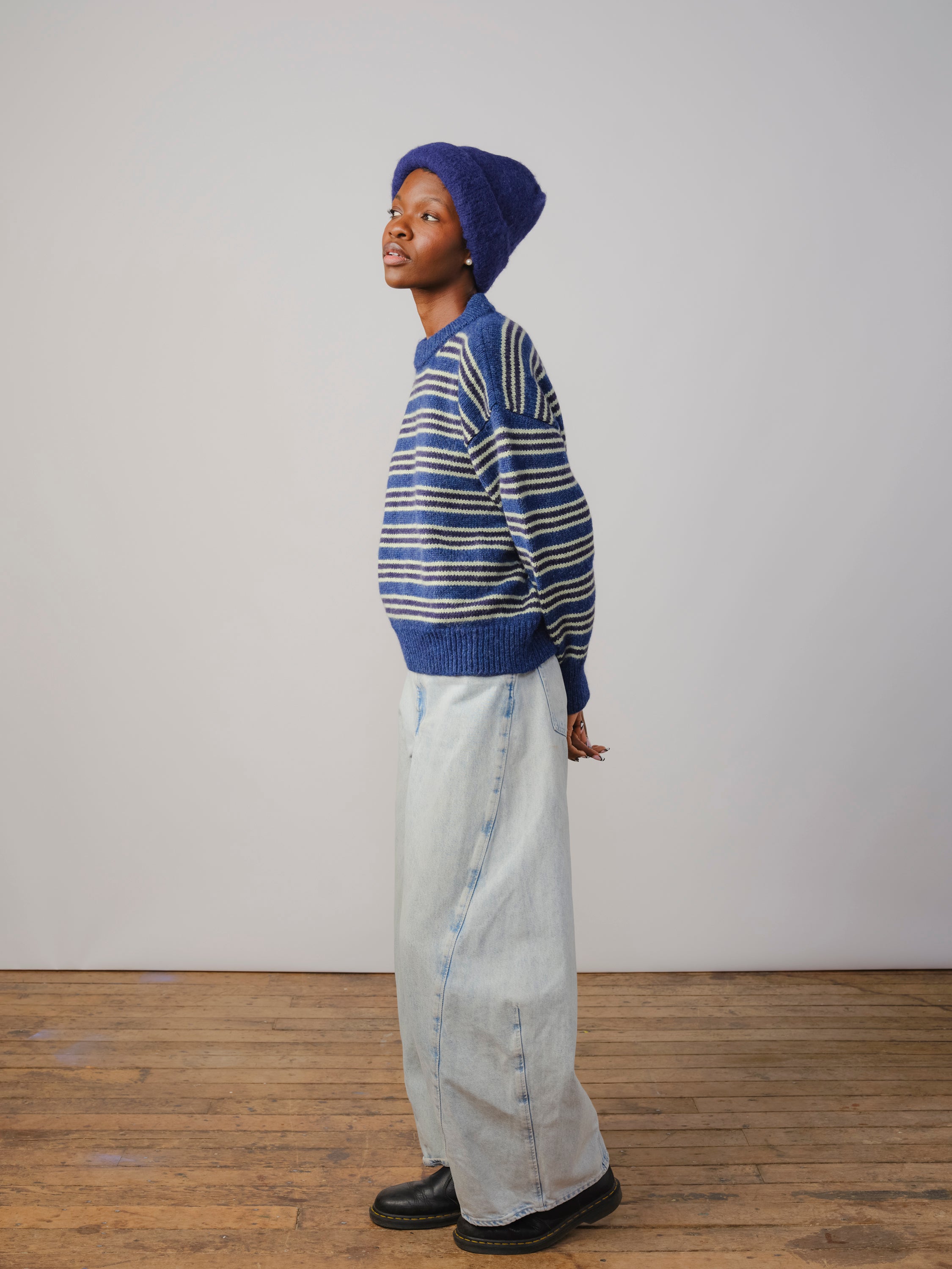 Hilma Striped Sweater - Nicandra