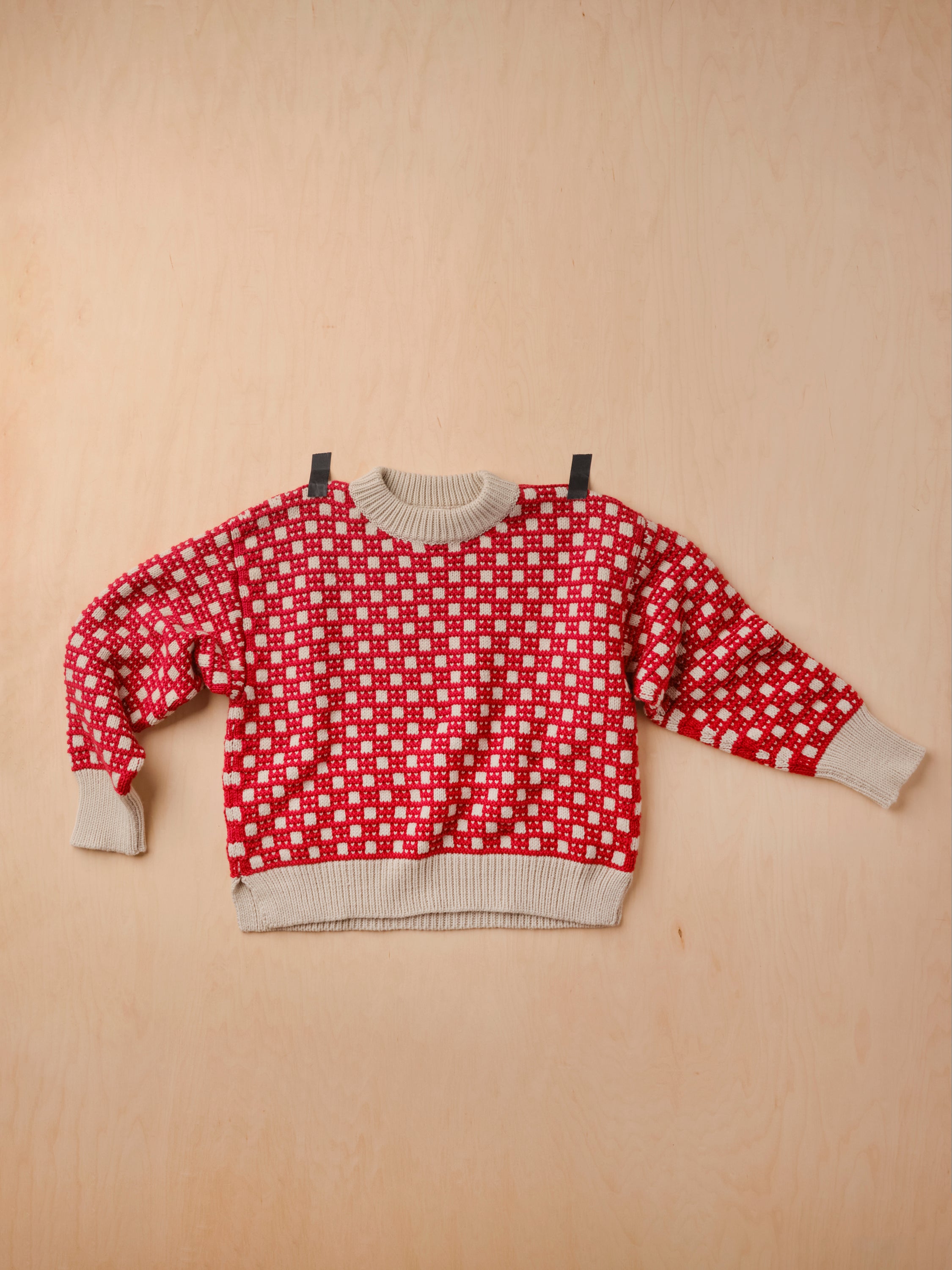 Augusta Grid Stitch Sweater - Kantuta